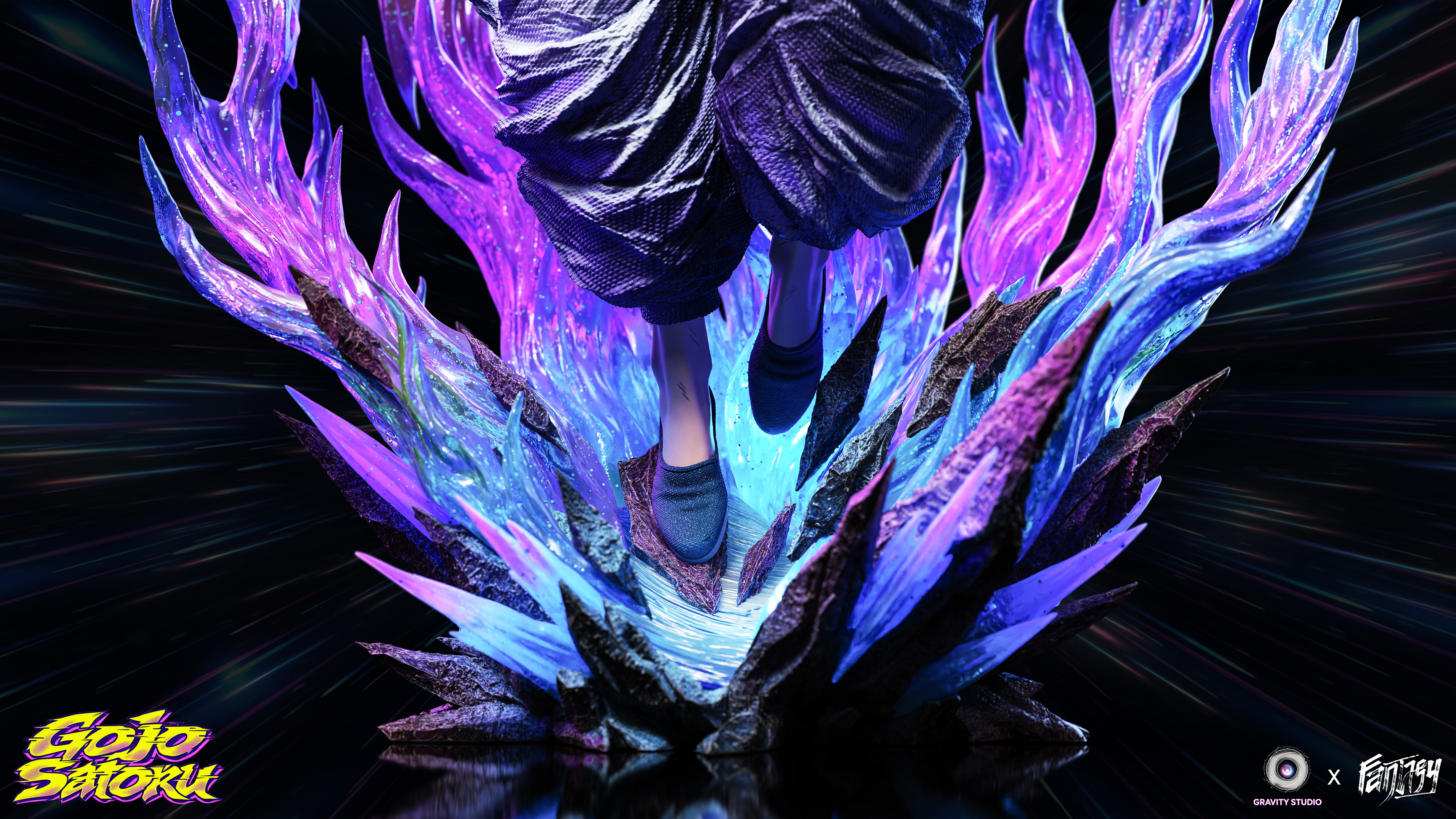 【Pre-sale】1/6 Scale Gojo Satoru with LED-Jujutsu Kaisen-Fantasy × Gravity Studio