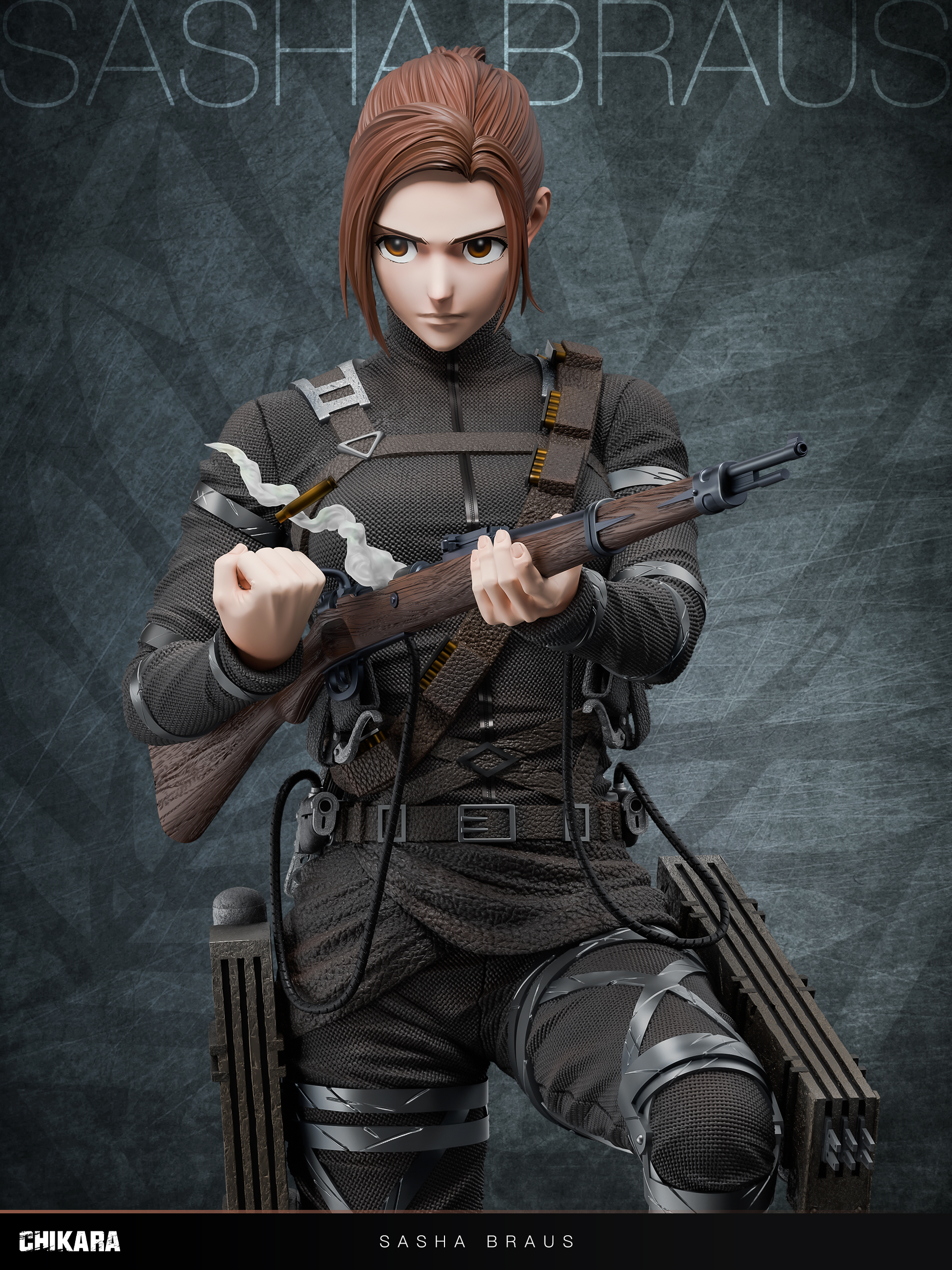 【Pre-sale】1/6 Scale Sasha Braus-Attack on Titan-CHIKARA Studio