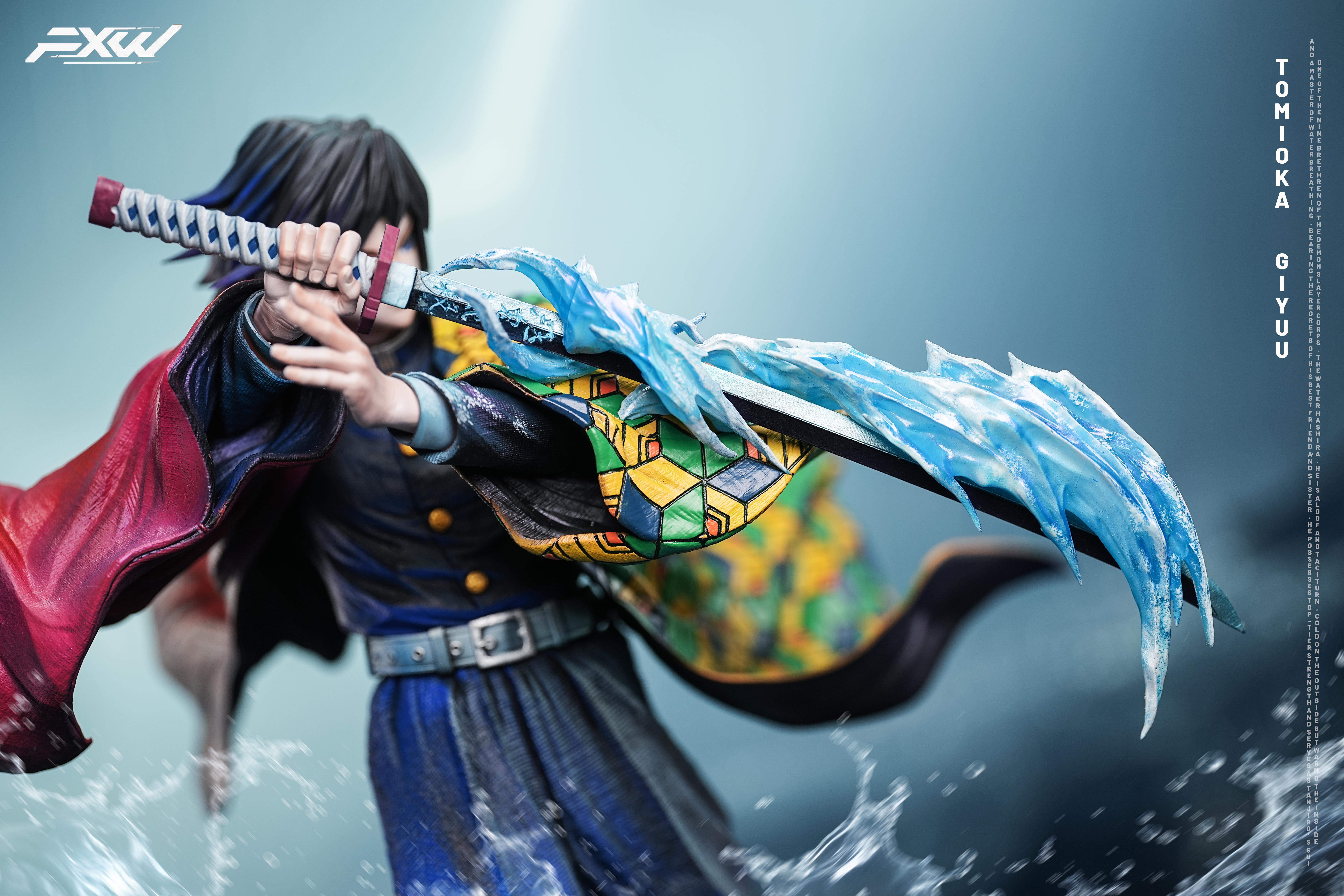 【Sold out】1/6 Scale Tomioka Giyuu with LED-FXW Studio