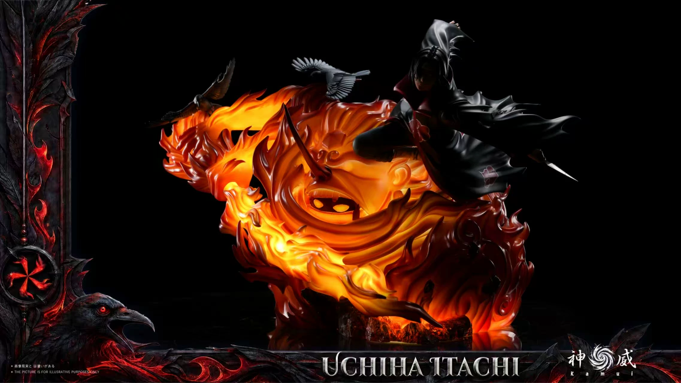 【Pre-sale】1/6 Scale Uchiha Itachi-Naruto-Kamui Studio
