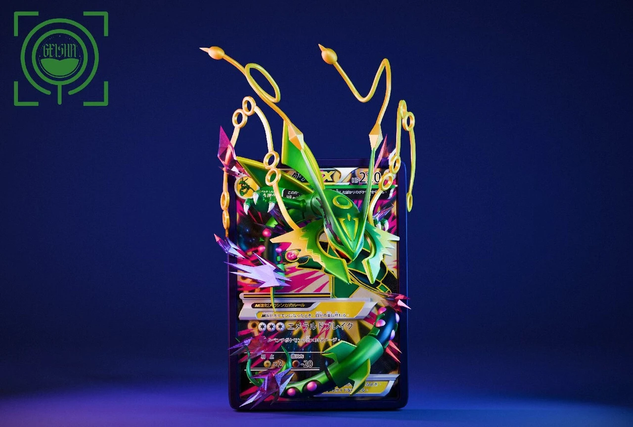 【Pre-sale】M Rayquaza EX-Pokemon-GEISHA Studio
