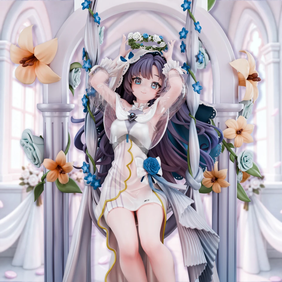 【Pre-sale】1/6 Scale Wedding Dress Hayase Yuka-Blue Archive-Alice21 Studio