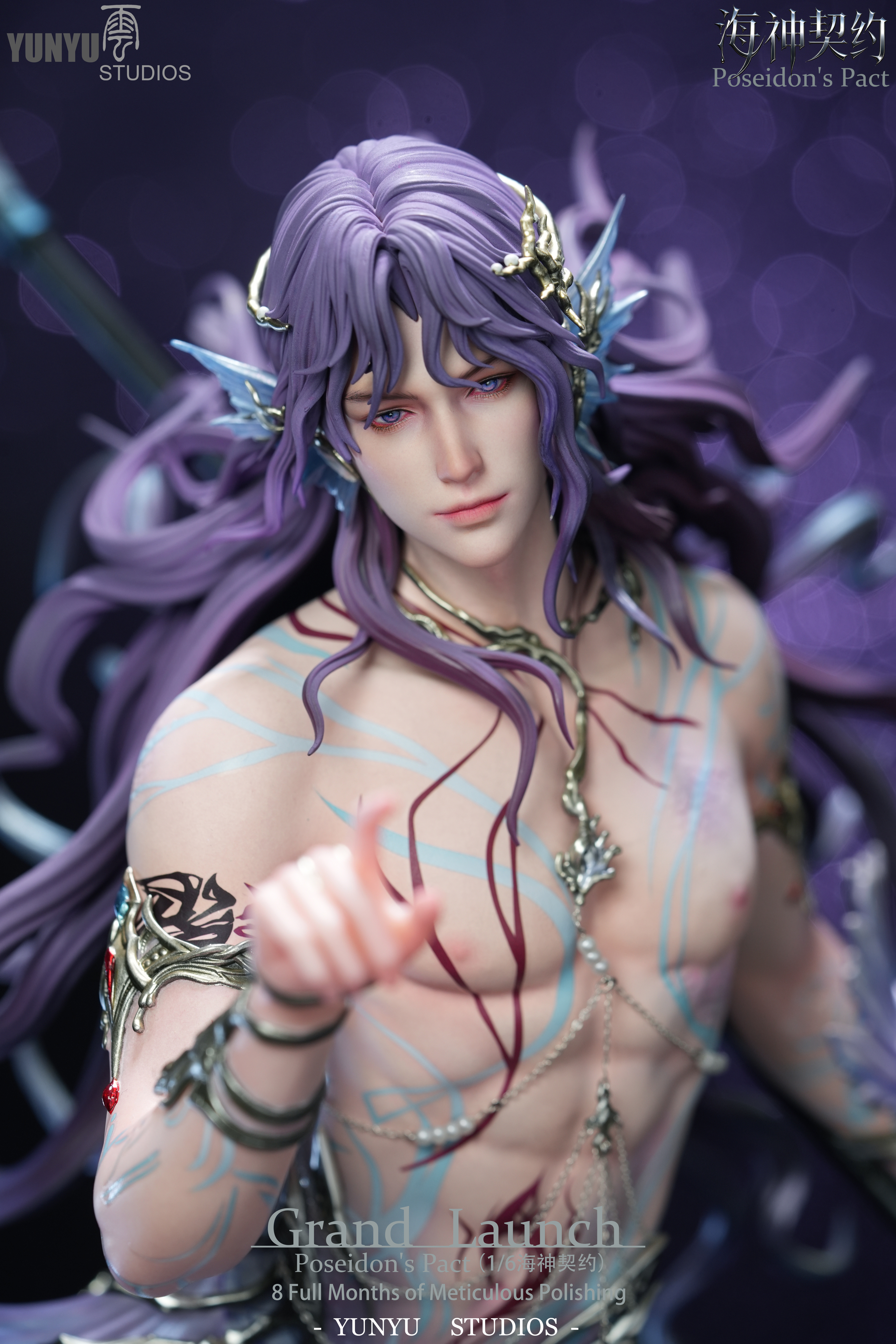 【Pre-sale】1/6 Scale Grand Launch Poseidon's Pact Rafayel-YunYu Studio