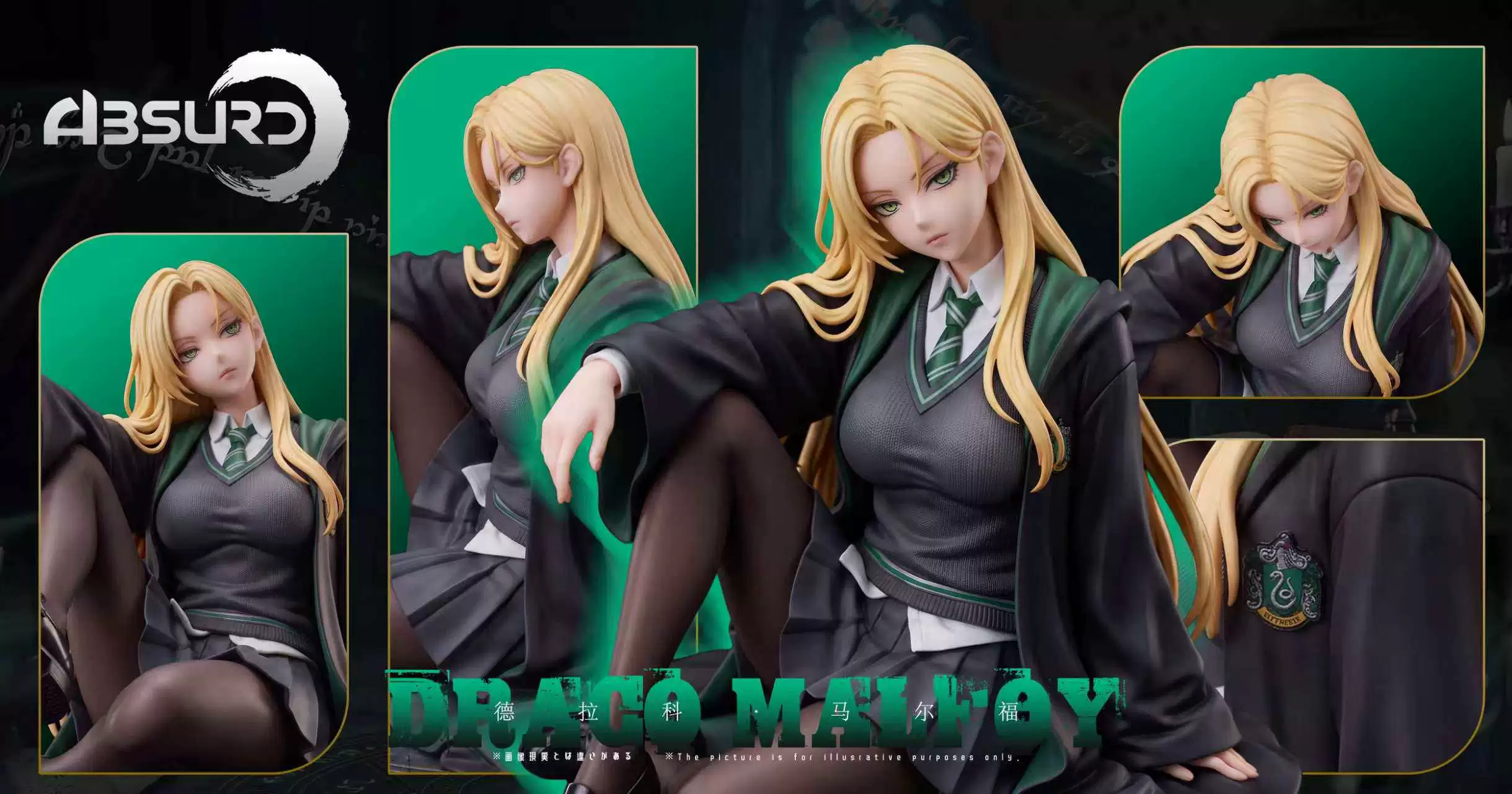 【Pre-sale】1/4 Scale Female Version Draco Malfoy-Absurd Studio