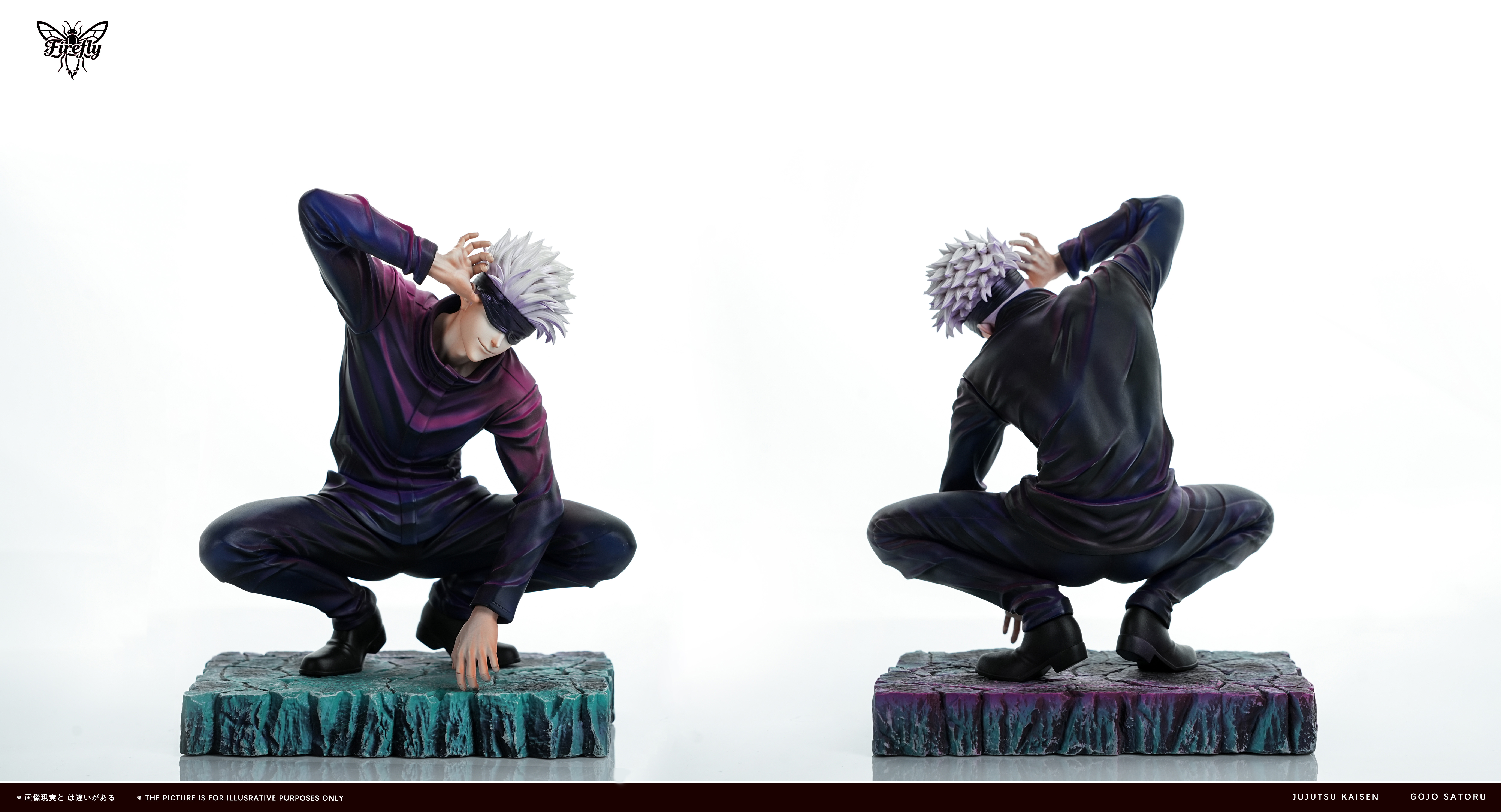 【Pre-sale】1/6 and 1/4 Scale Squatting Gojo Satoru-Jujutsu Kaisen-Firefly Studio