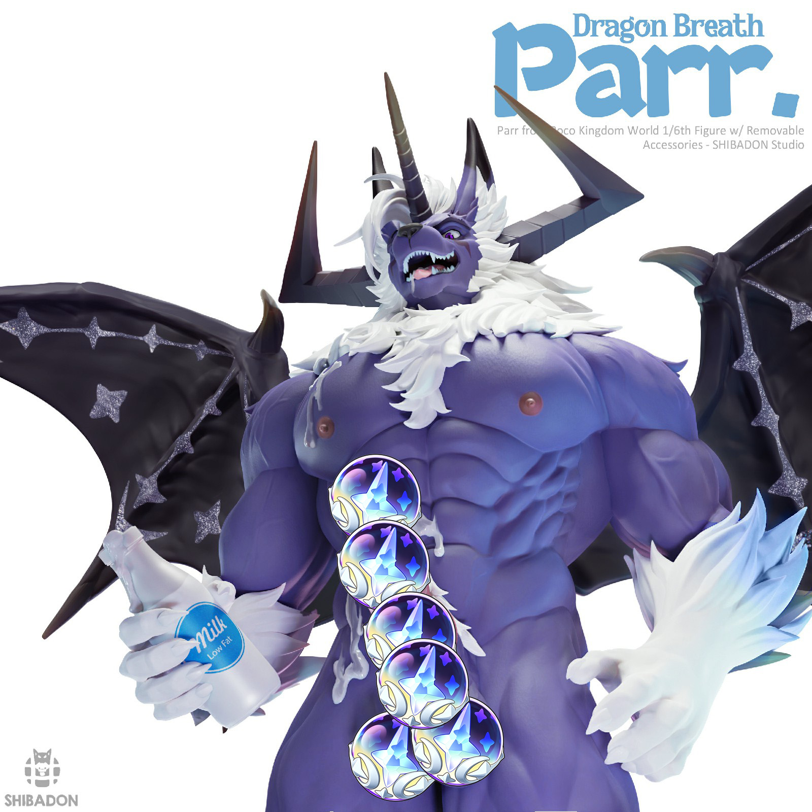 【Pre-sale】Parr-Dragon Breath-Shibadon Studio