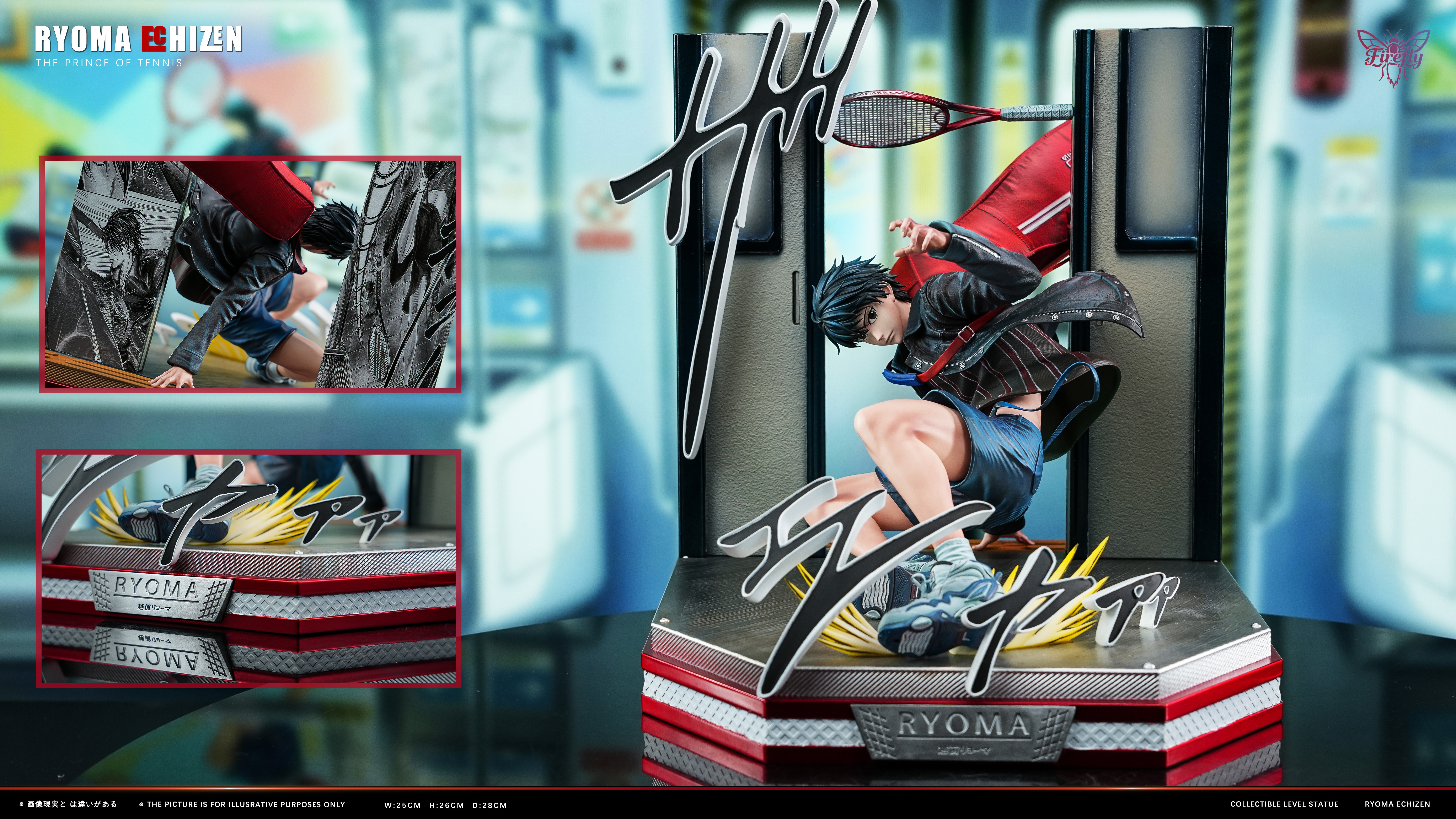 【Pre-sale】1/6 Scale Ryoma Echizen-The Prince of Tennis-Firefly Studio