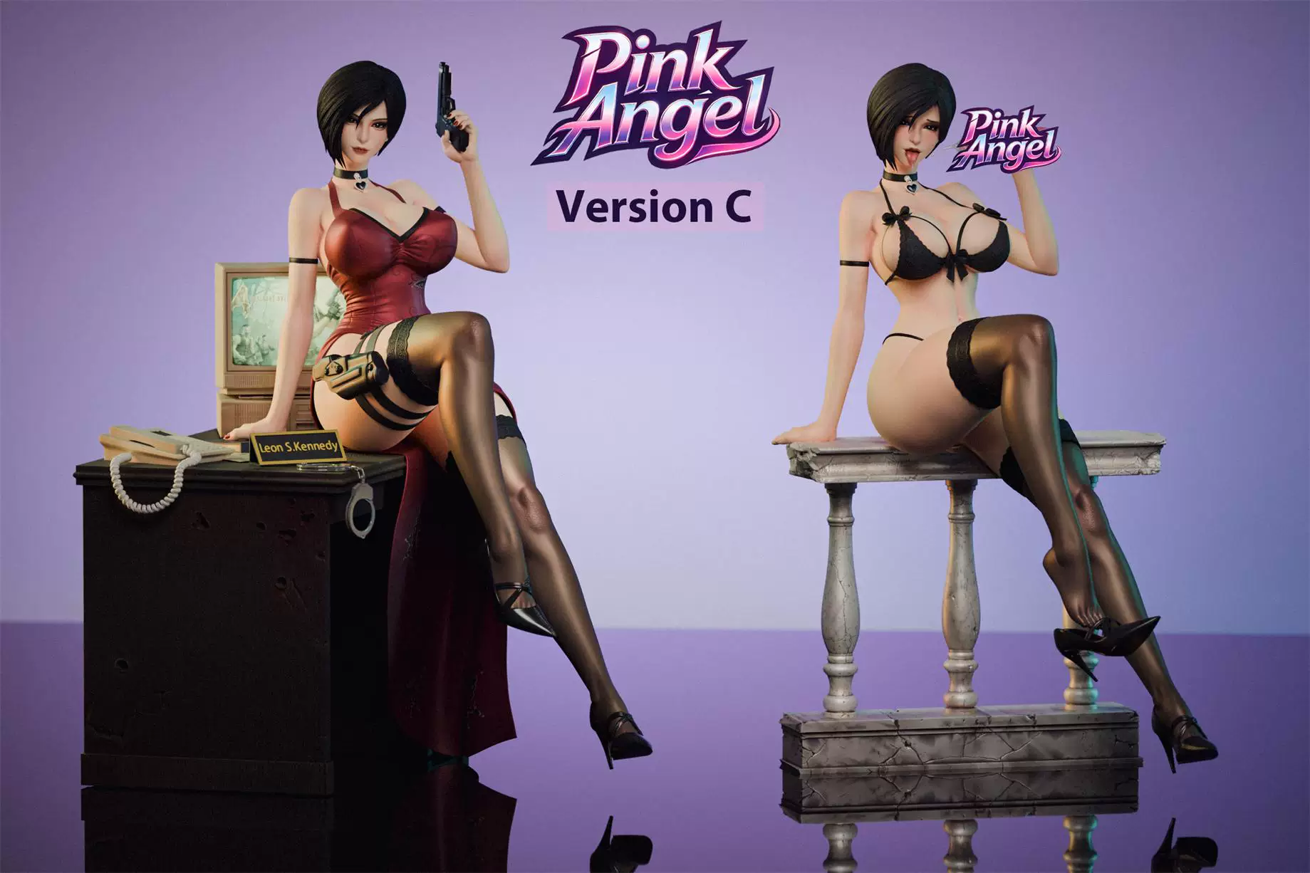 【Pre-sale】Ada Wong-Pink Angel Studio