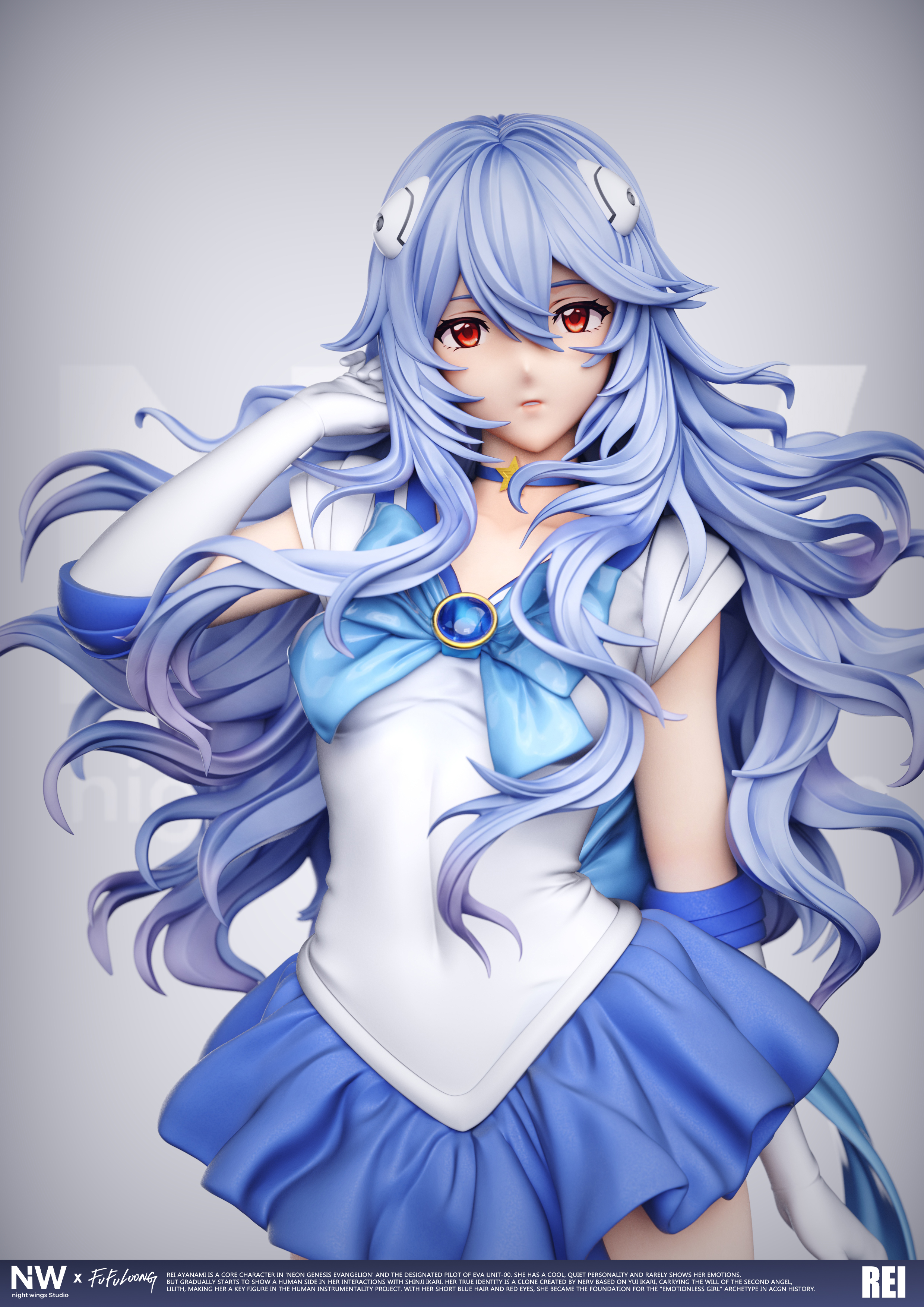 【Pre-sale】1/6 and 1/4 Scale Ayanami Rei-EVA-Night Wing Studio