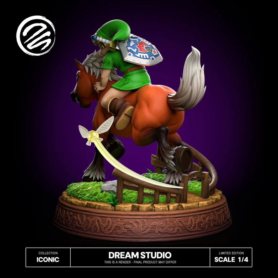 【Pre-sale】1/4 Scale Young Link and Epona-The Legend of Zelda-Dream Studio