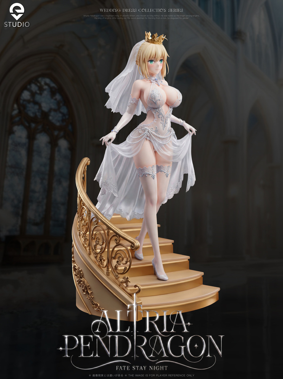【Pre-sale】1/6 Scale Wedding Dress Saber-Eve Studio