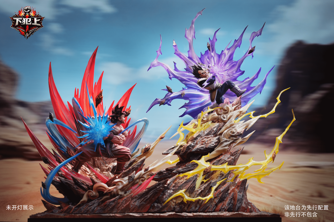 【Pre-sale】Goku vs Vegeta with LED-XiaFanShang Studio