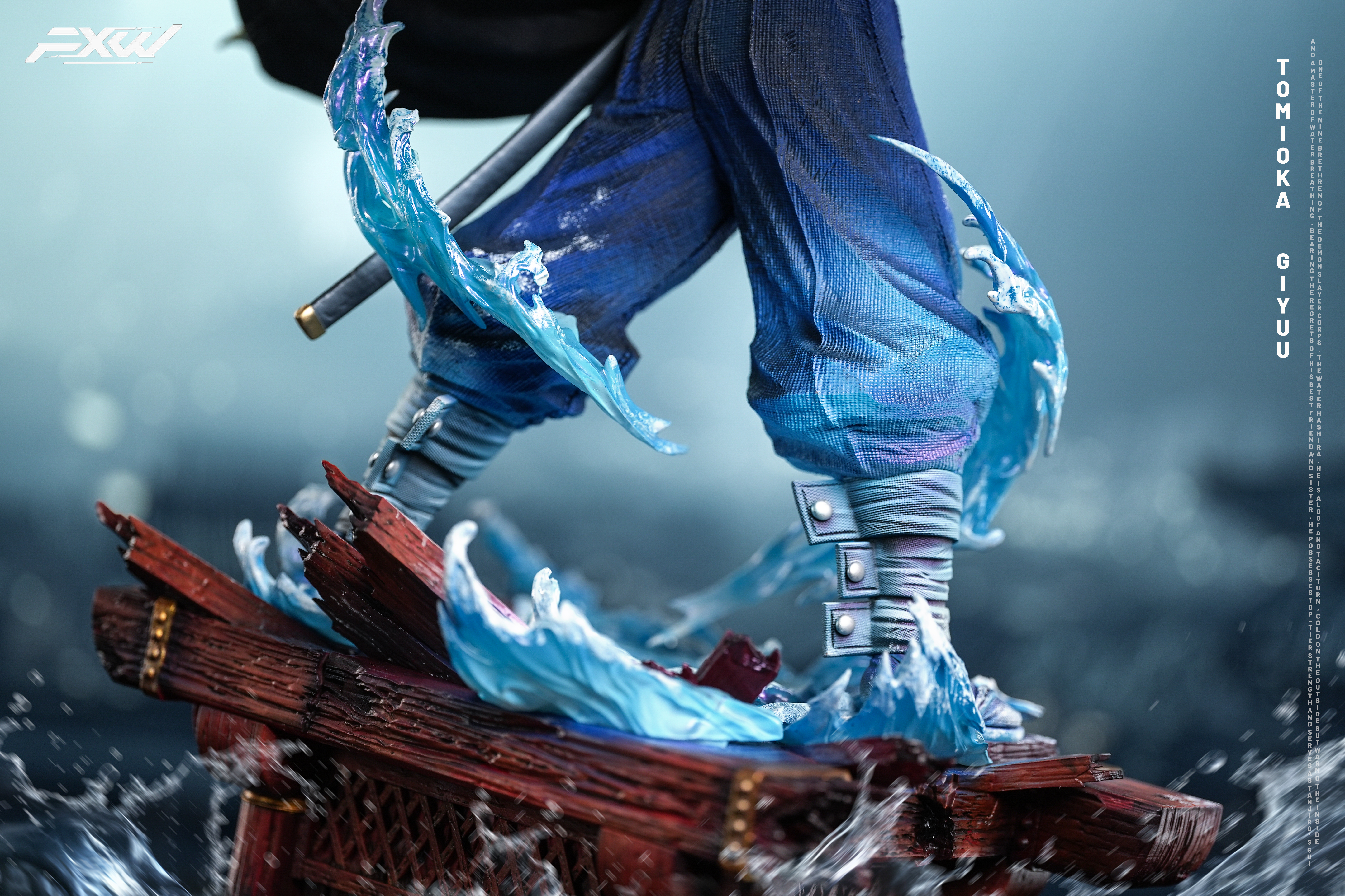 【Sold out】1/6 Scale Tomioka Giyuu with LED-FXW Studio