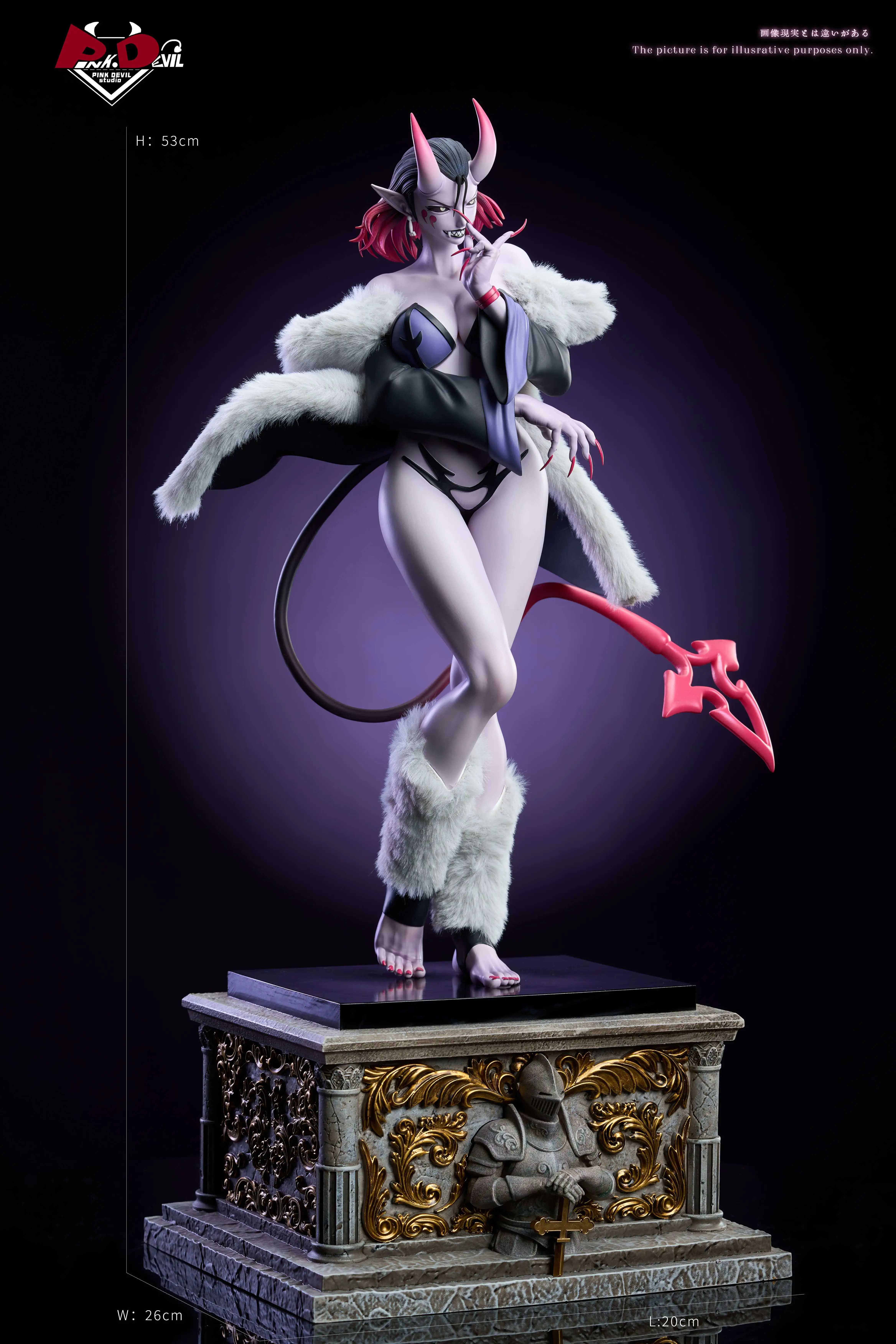 【Pre-sale】1/6 Scale Herzha Succubus-Pink Devil Studio