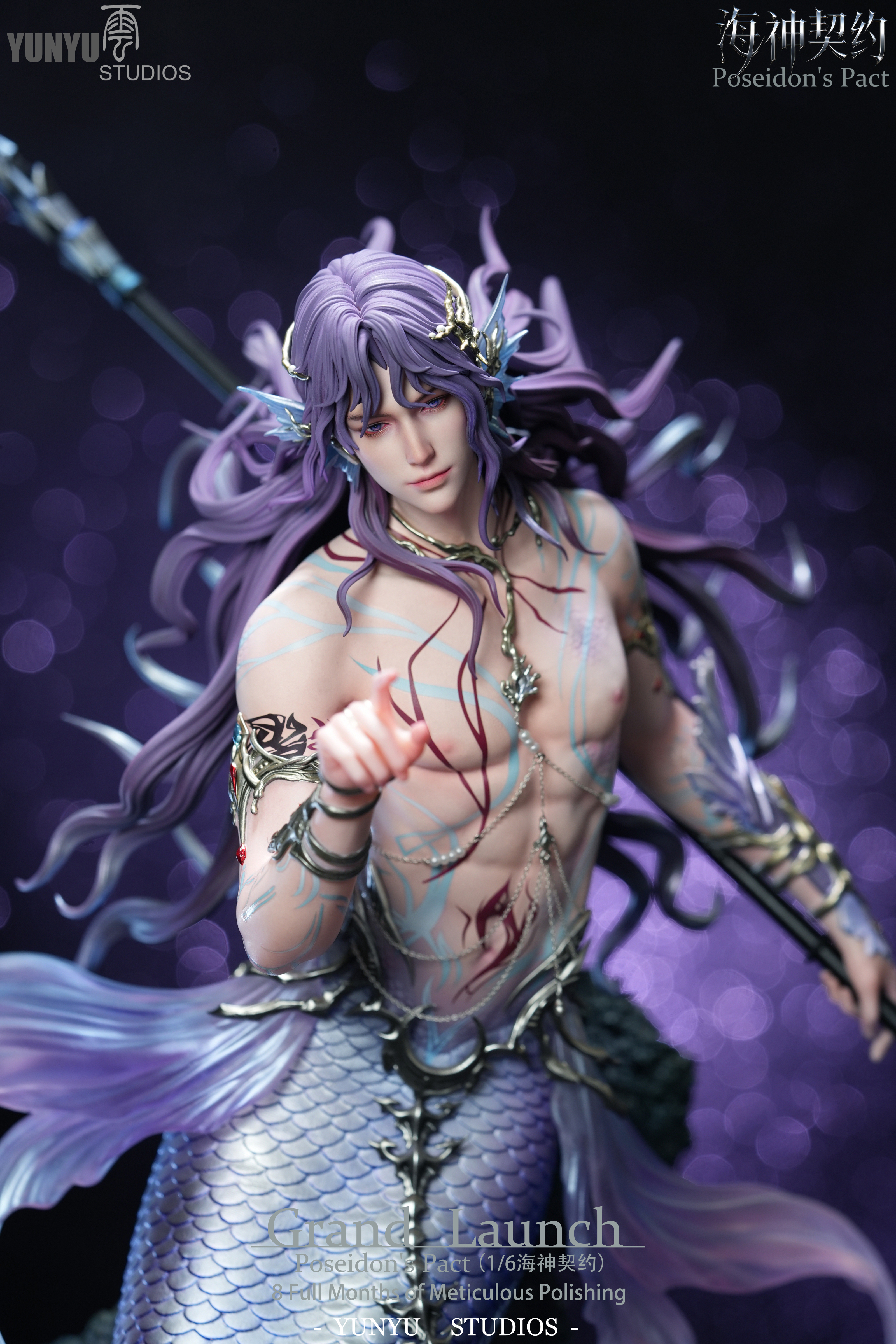 【Pre-sale】1/6 Scale Grand Launch Poseidon's Pact Rafayel-YunYu Studio