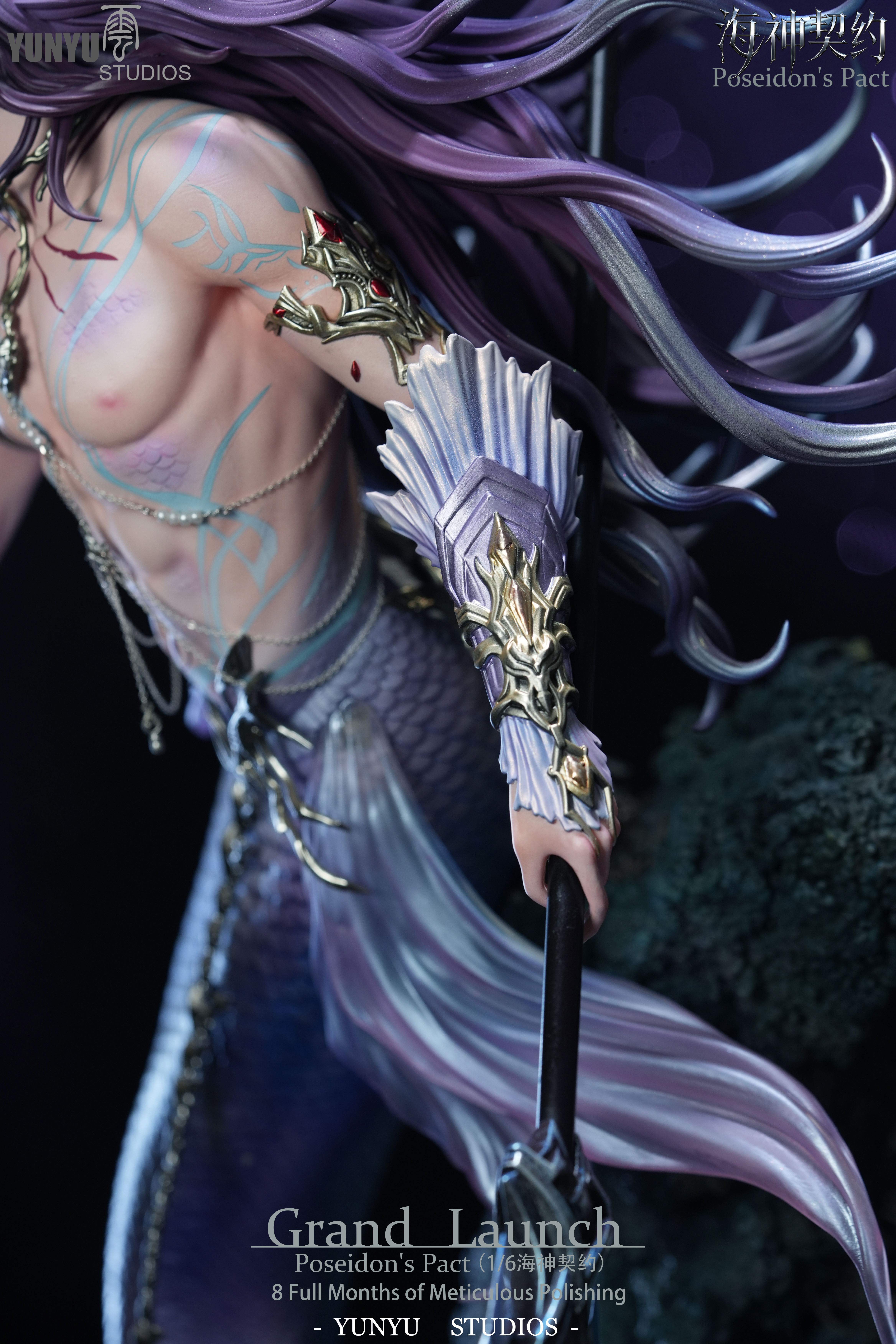 【Pre-sale】1/6 Scale Grand Launch Poseidon's Pact Rafayel-YunYu Studio