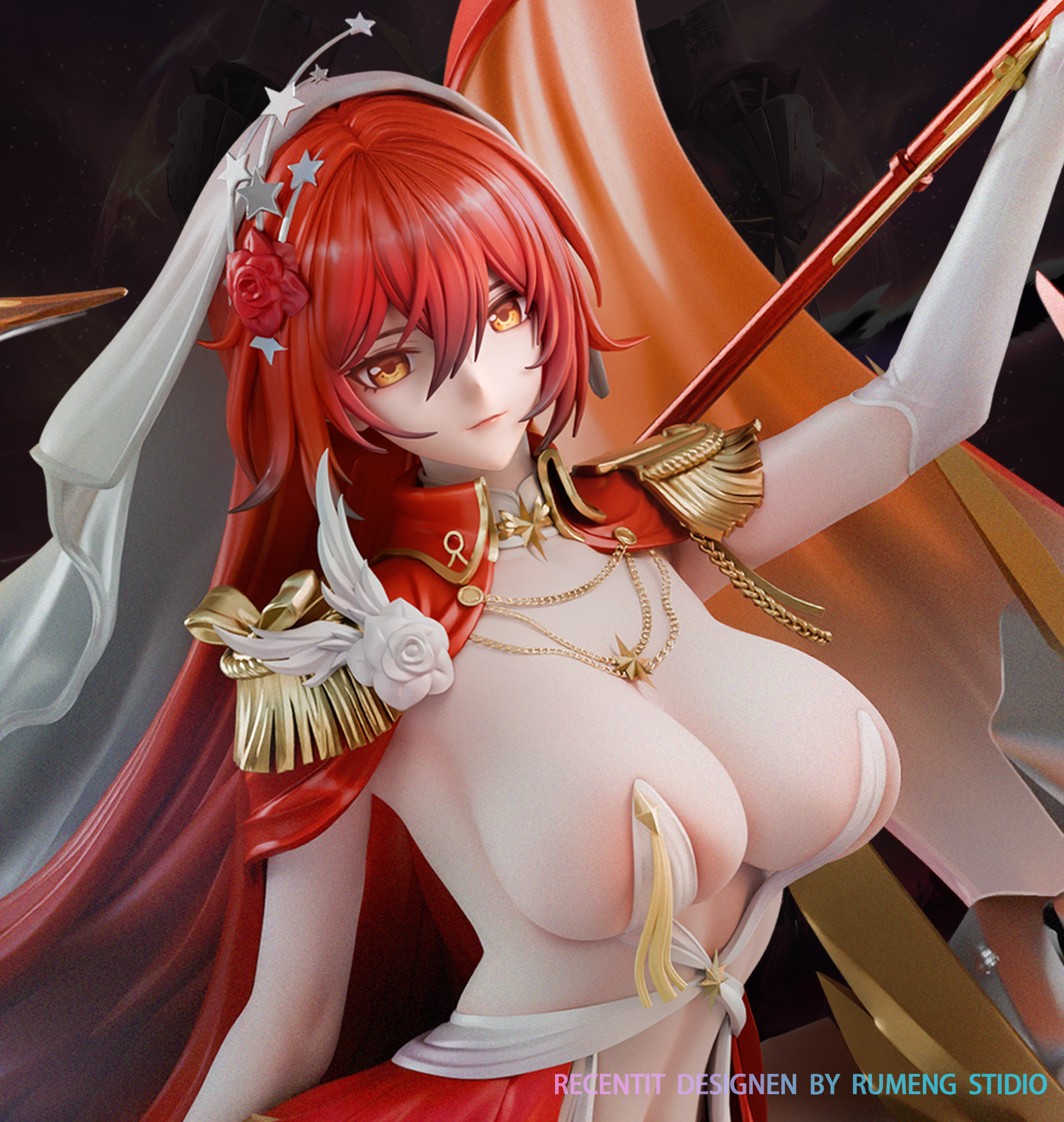 【Pre-sale】1/6 Scale Himeko-Honkai: Star Rail-RuMeng Studio