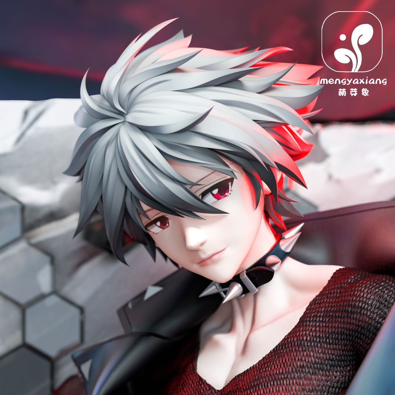 【Sold out】1/6 Scale Nagisa Kaworu-EVA-Mengyaxiang