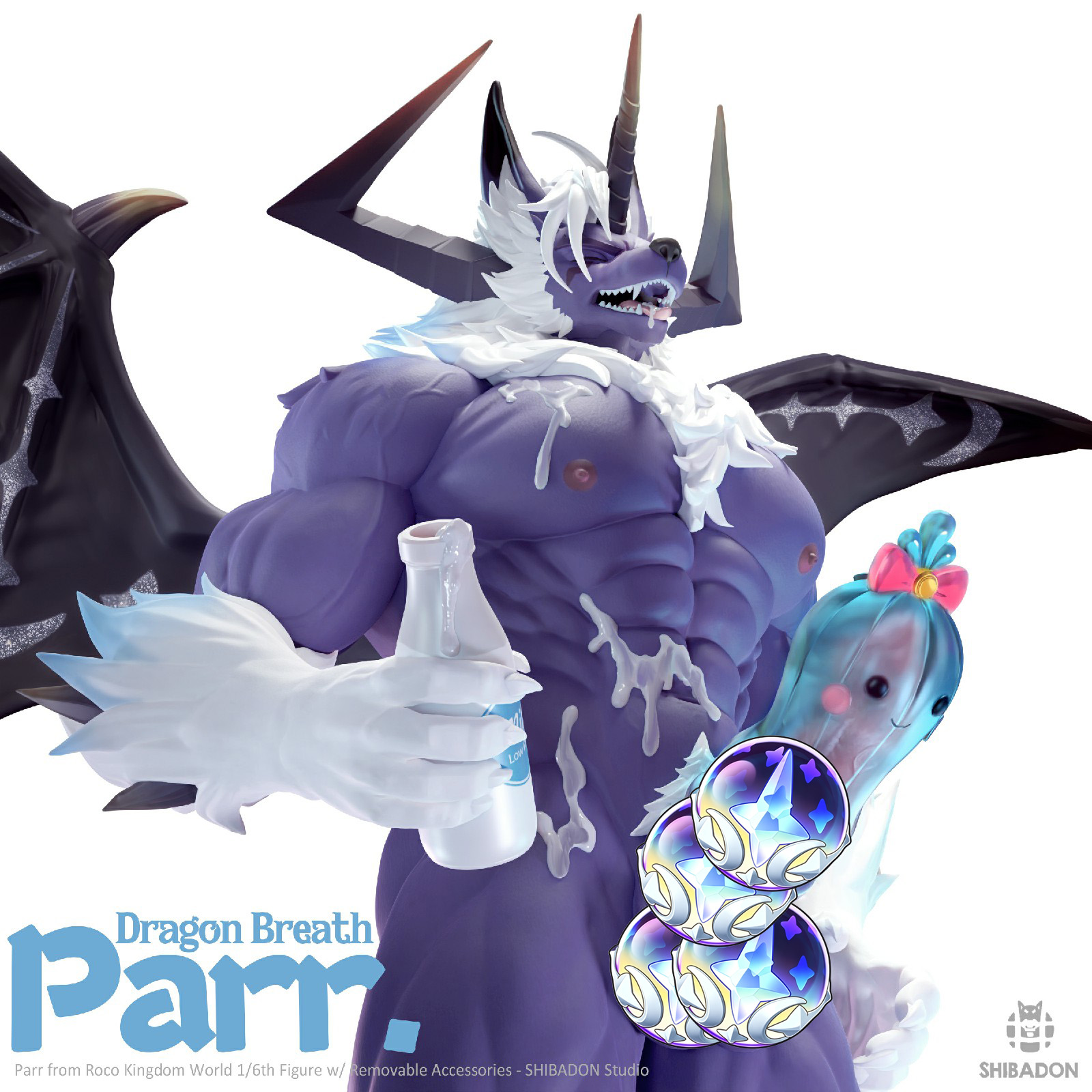 【Pre-sale】Parr-Dragon Breath-Shibadon Studio