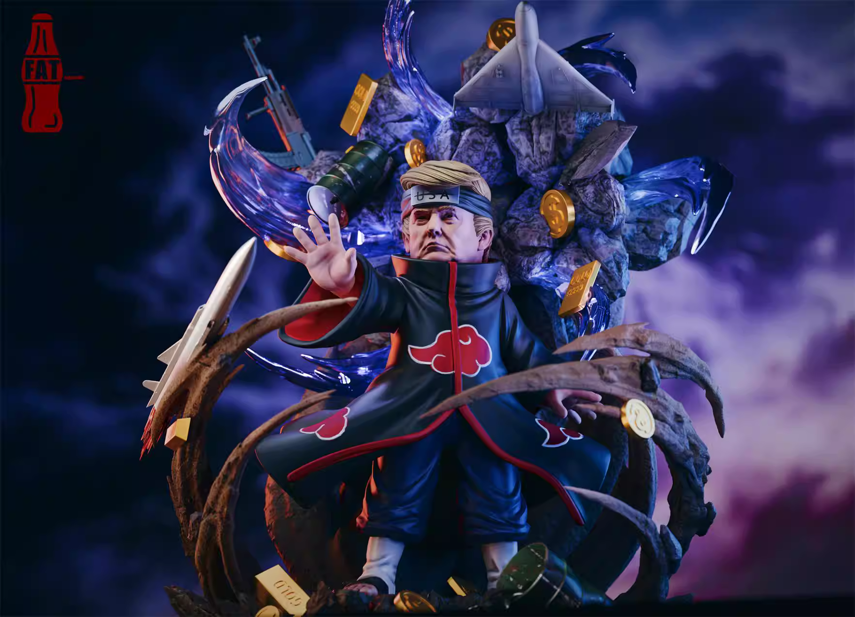【Pre-sale】Trump Naruto-FAT BOY Studio
