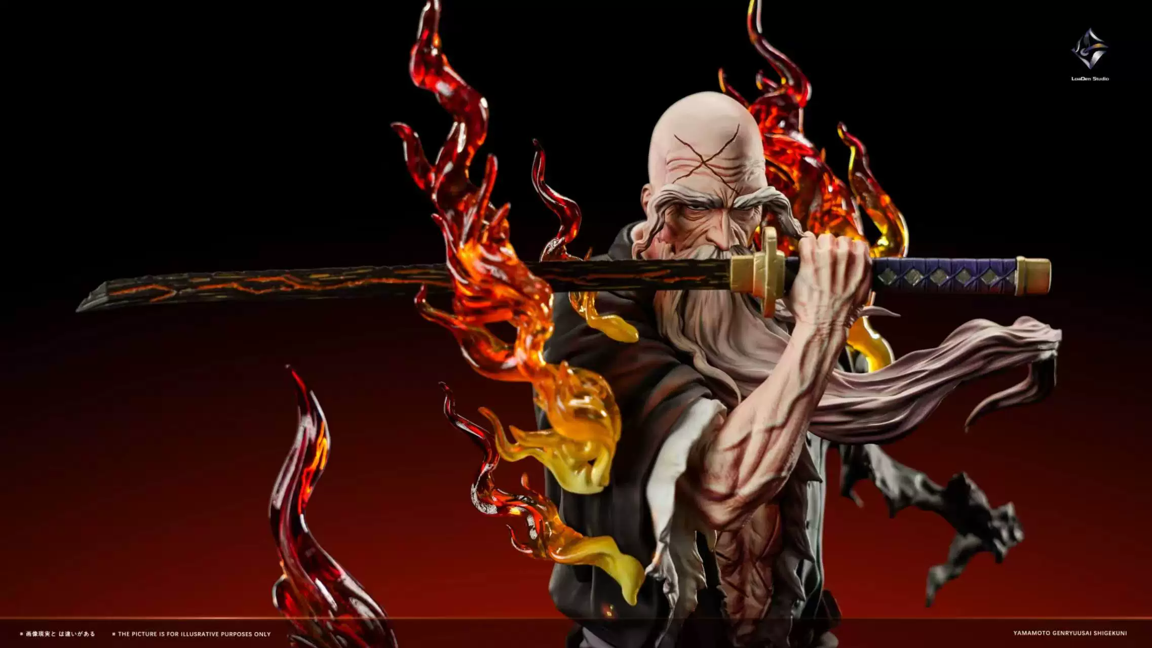 【Pre-sale】1/6 Scale Yamamoto with LED-Bleach-LoaDen Studio
