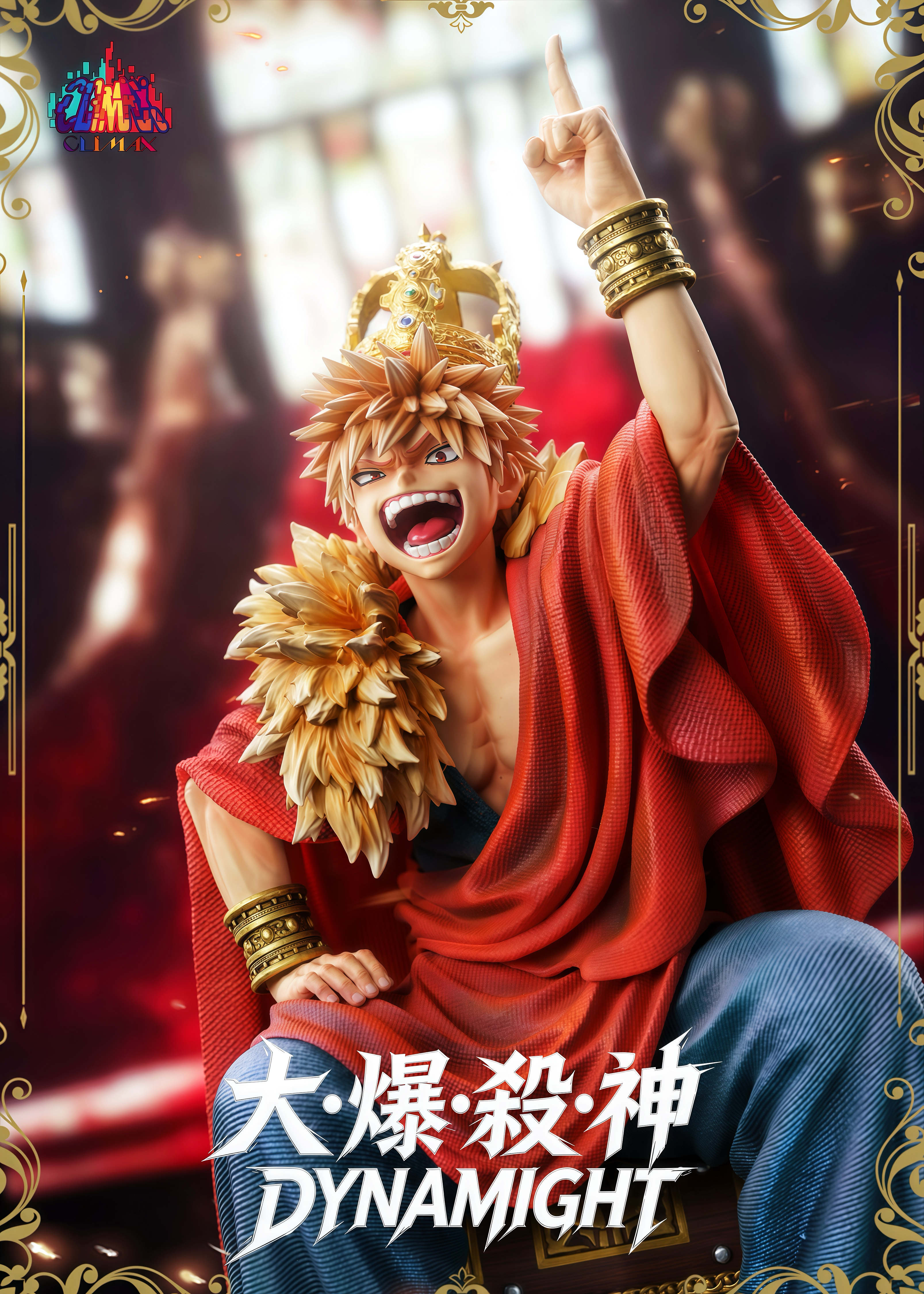 【Pre-sale】1/6 Dynamight king Bakugou Katsuki-My Hero Academia-WAAD X Climax Studio