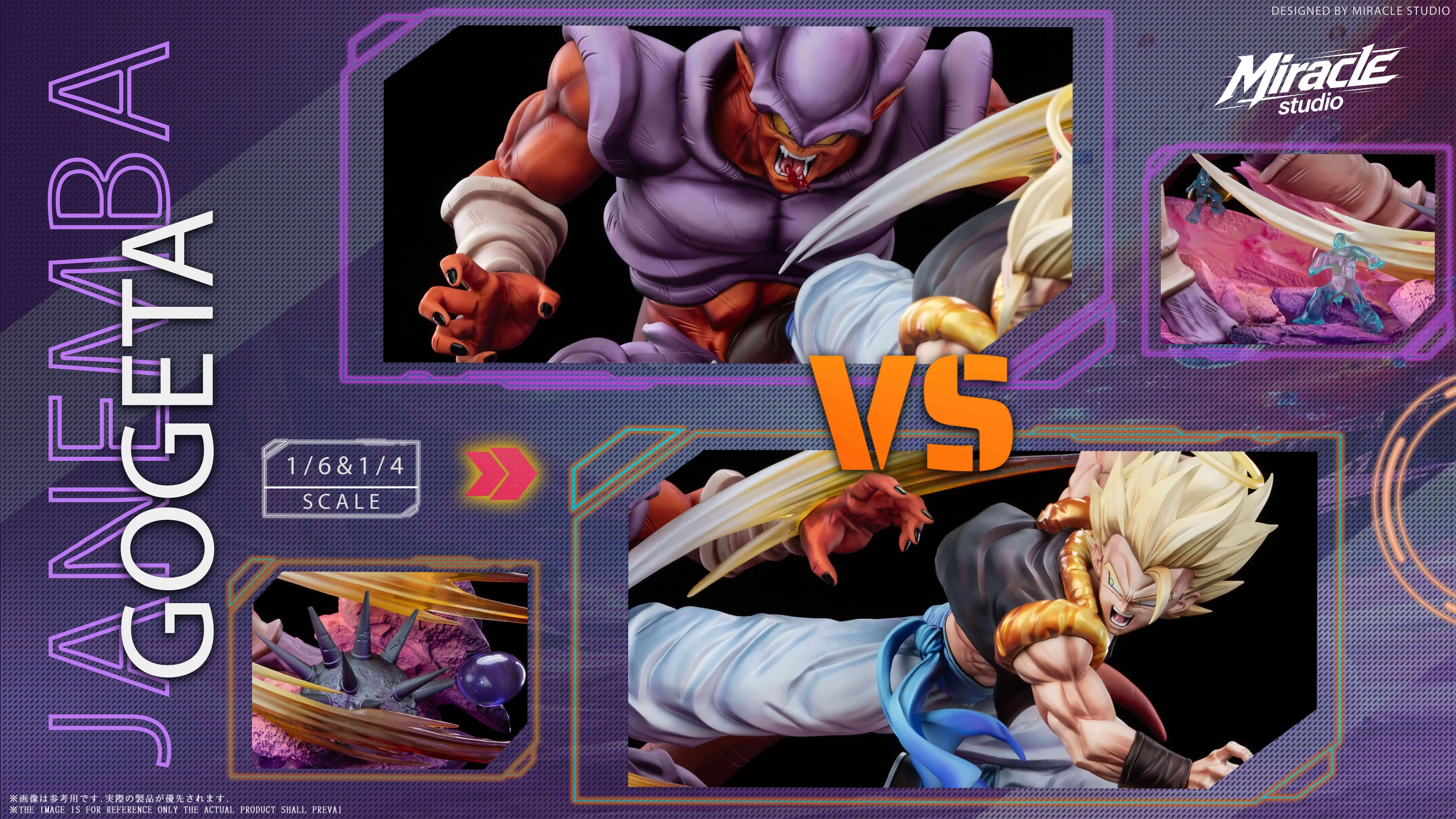 【Pre-sale】1/6 and 1/4 Scale Janemba VS Gogeta-Dragon Ball-Miracle Studio