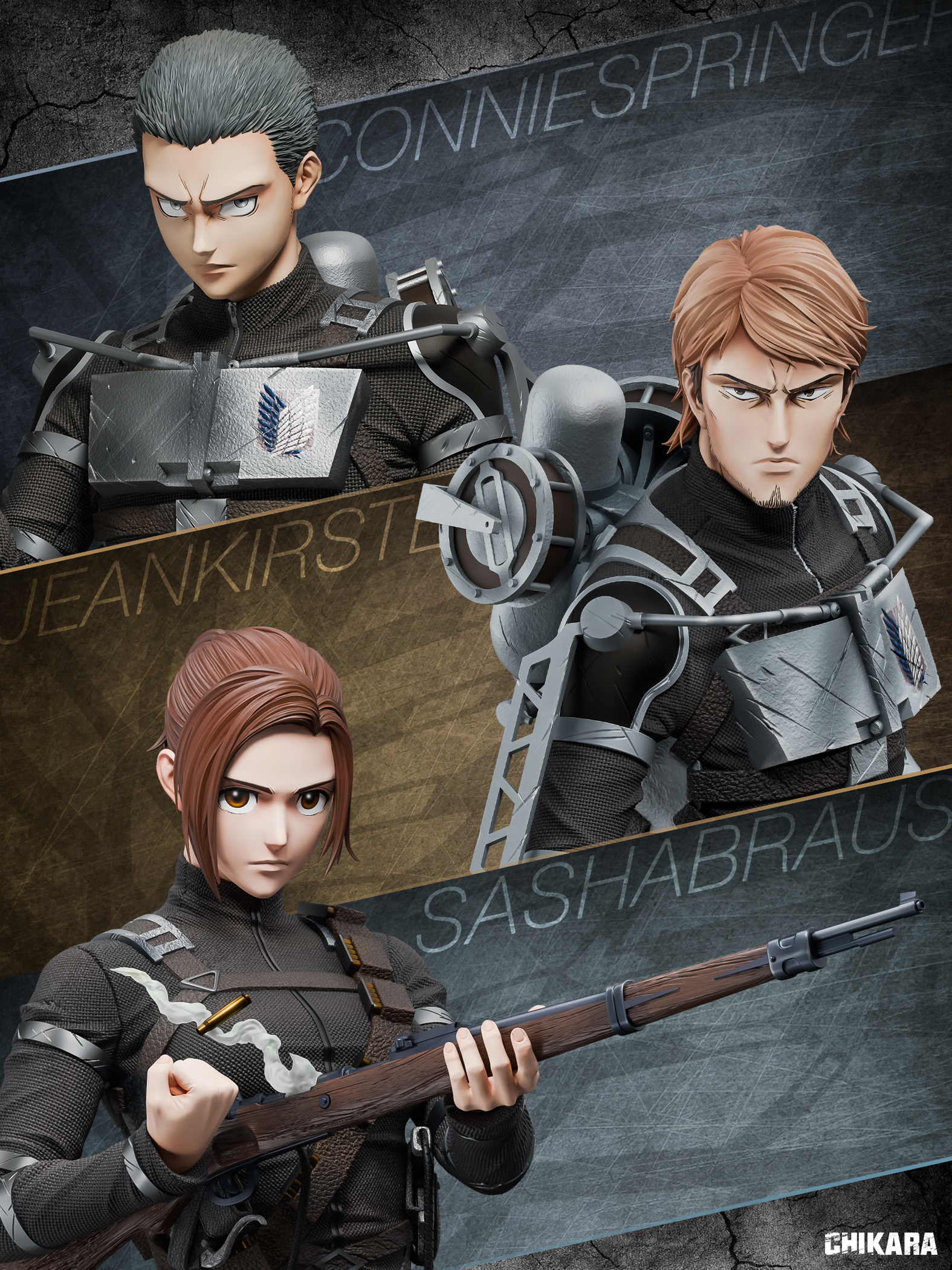 【Pre-sale】1/6 Scale Sasha Braus-Attack on Titan-CHIKARA Studio