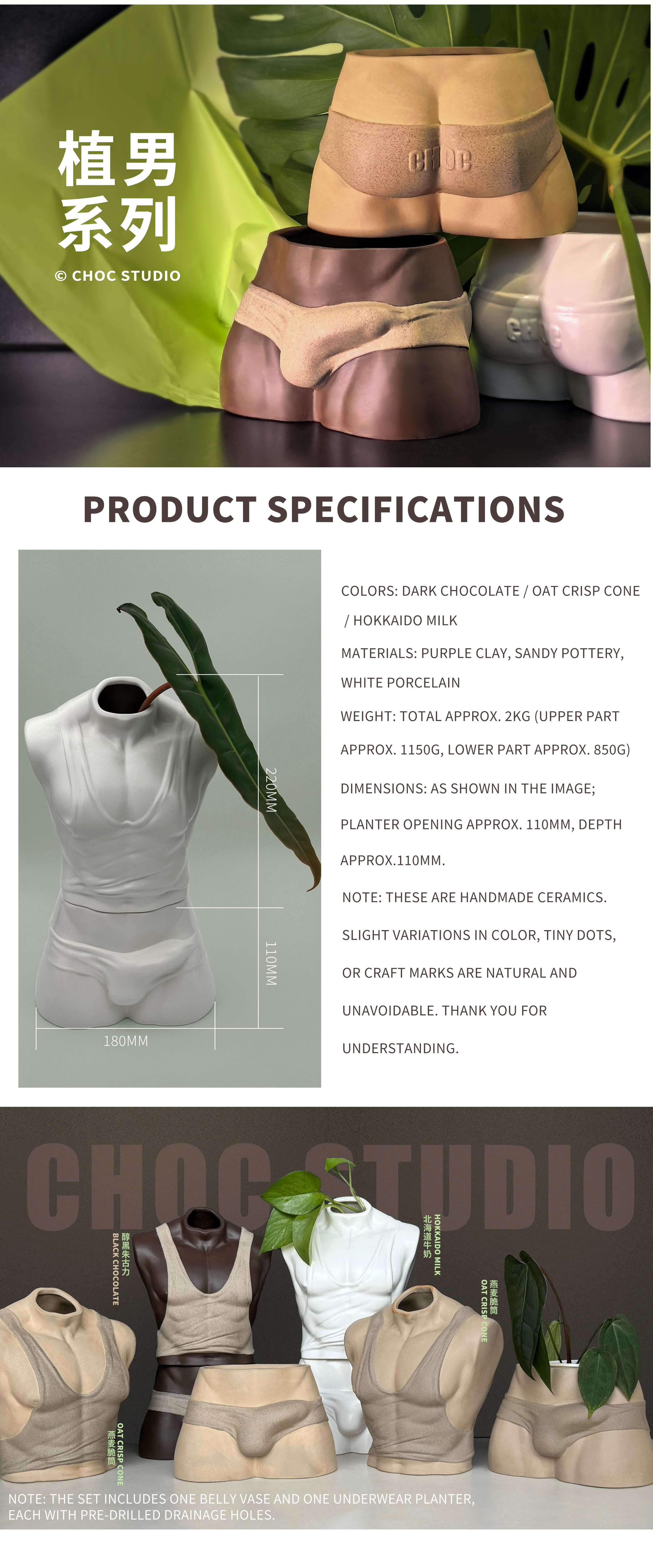 【Sold out】Flowerpot Plant Guy-CHOC studio