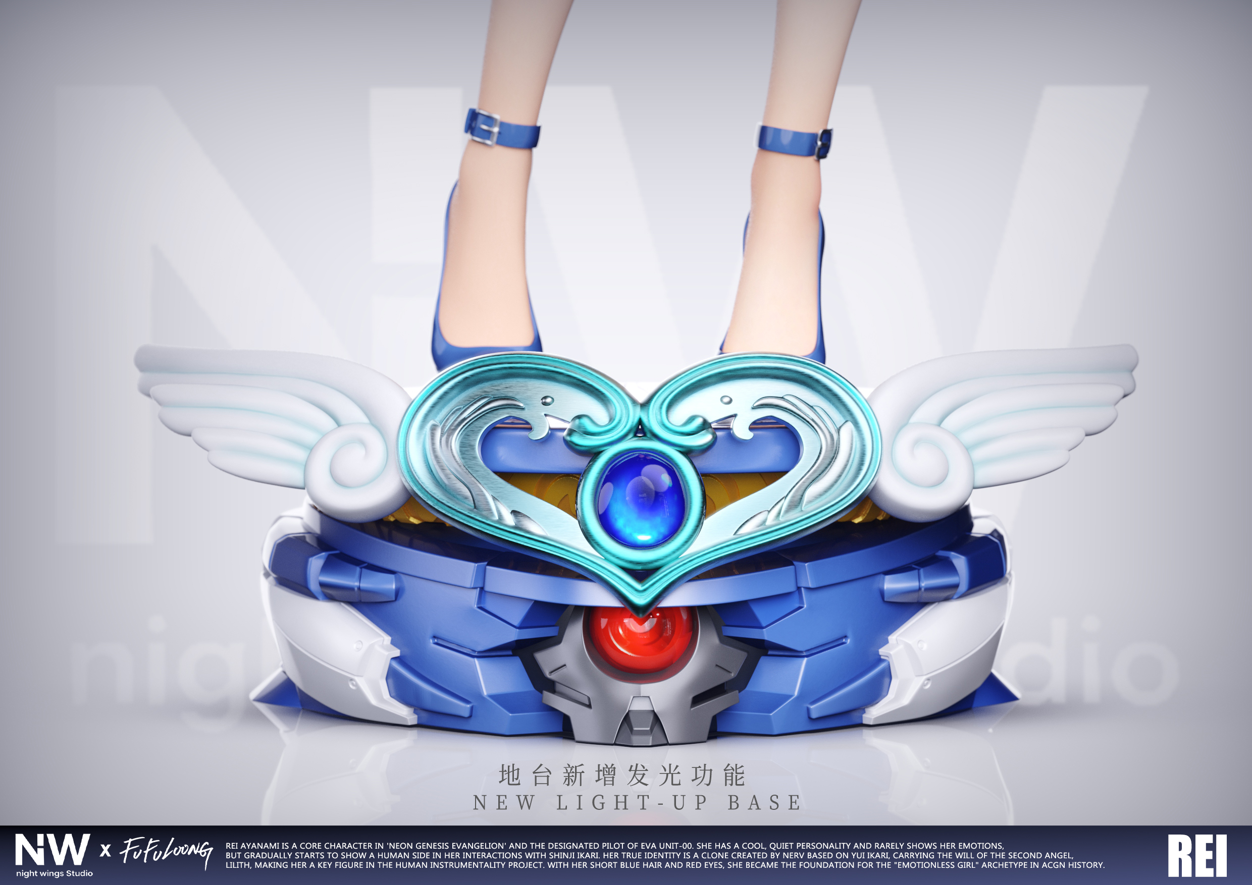 【Pre-sale】1/6 and 1/4 Scale Ayanami Rei-EVA-Night Wing Studio