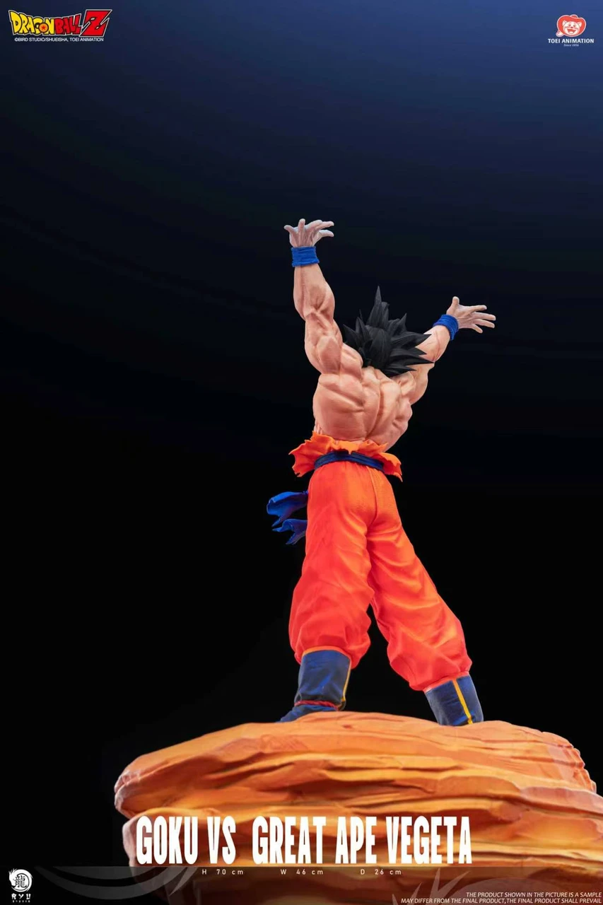 【Pre-sale】1/6 Scale Goku vs Great Ape Vegeta with LED Licensed-RYU Studio