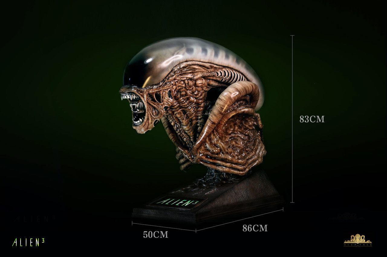 【Pre-sale】1/1 Scale Bust of Dog Alien-Deep Tale Studio