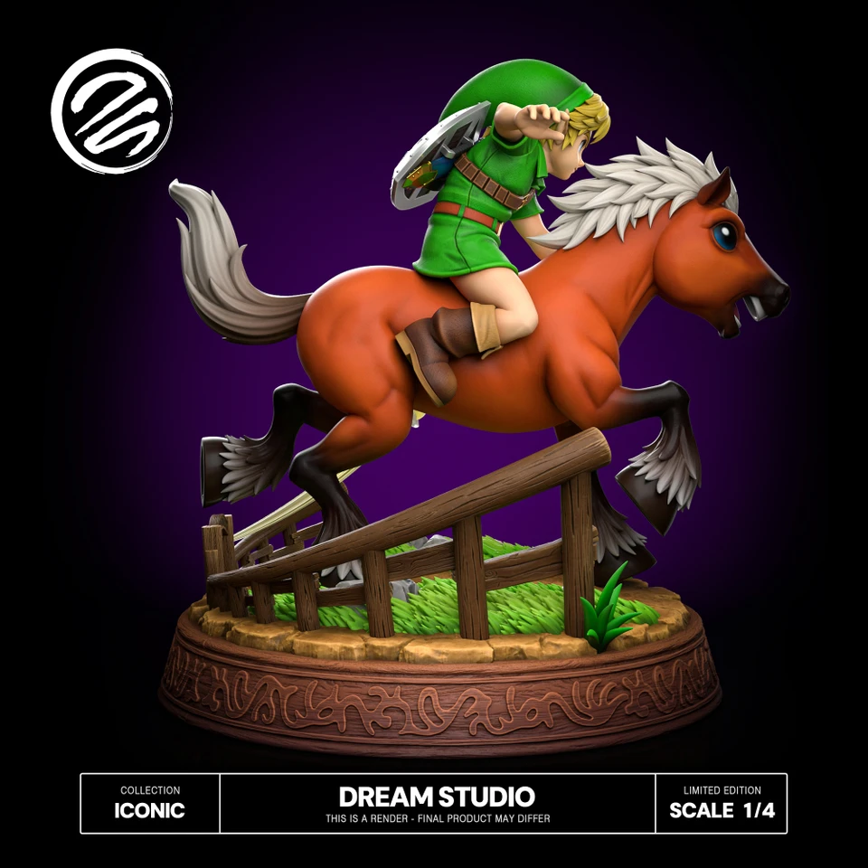【Pre-sale】1/4 Scale Young Link and Epona-The Legend of Zelda-Dream Studio
