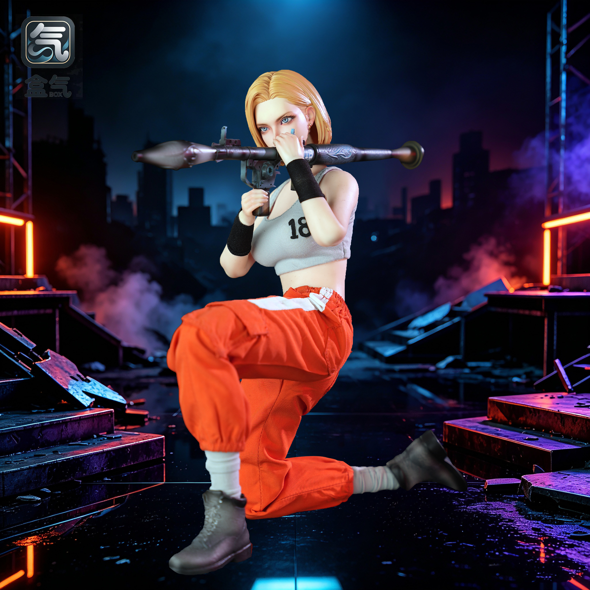 【Pre-sale】1/6 Scale Android 18-Dragon Ball-BoxQi Studio