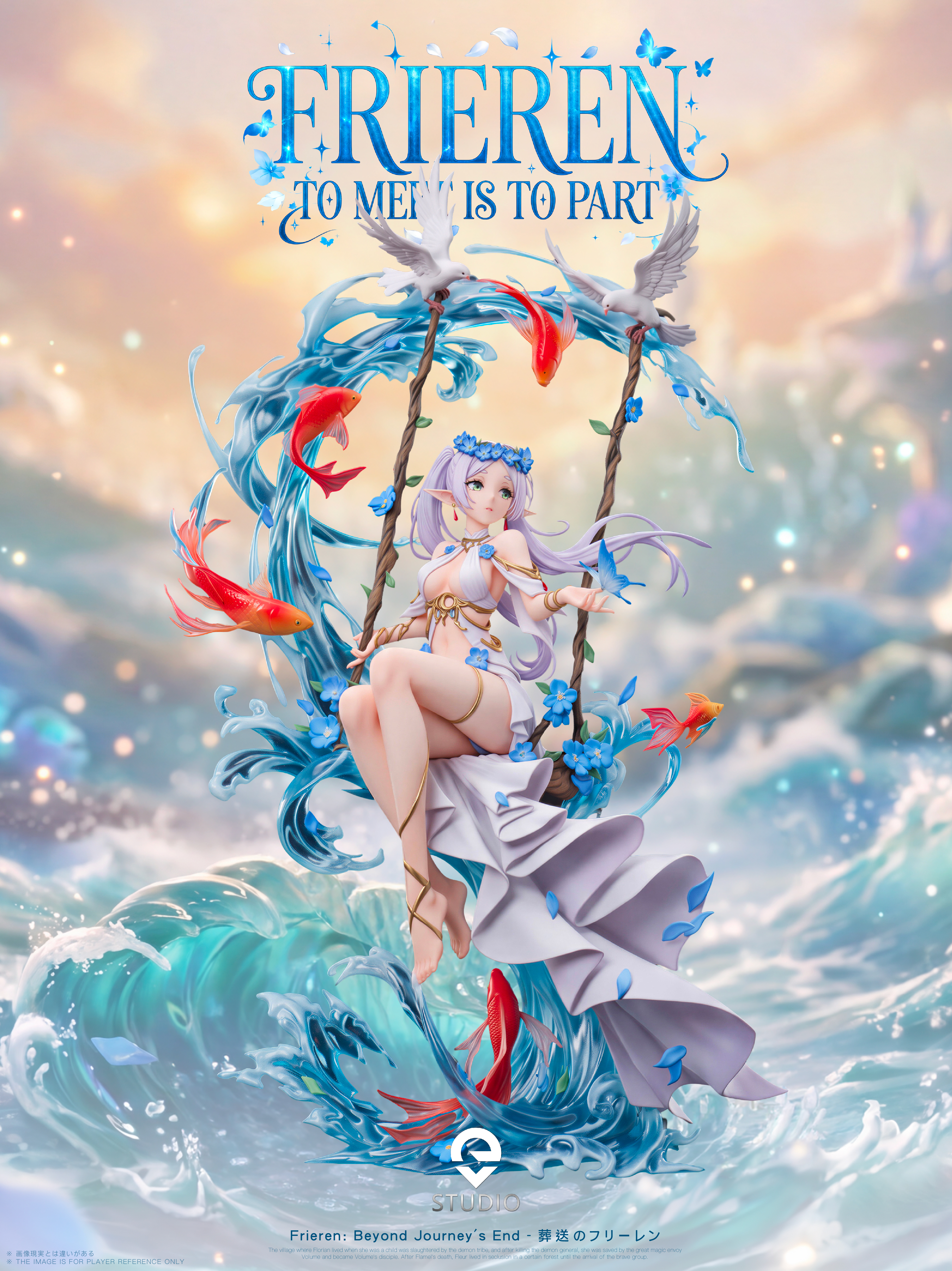 【Pre-sale】1/6 Scale Playing Swing Frieren-Frieren: Beyond Journey's End-EVE Studio