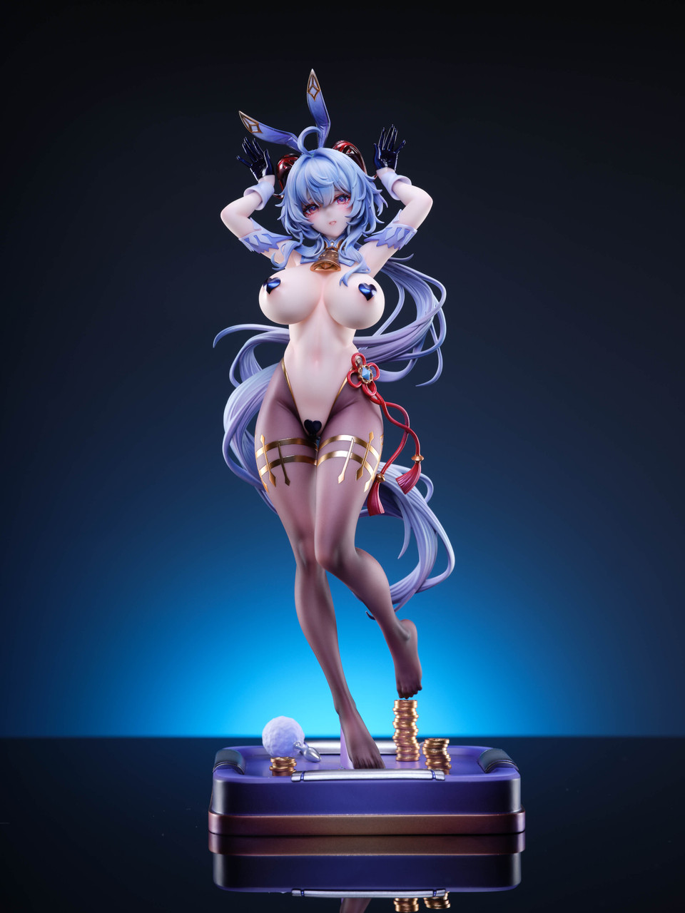 【Pre-sale】1/7 and 1/4 Scale Bunny Ganyu-Genshin Impact-Genius Bee Studio