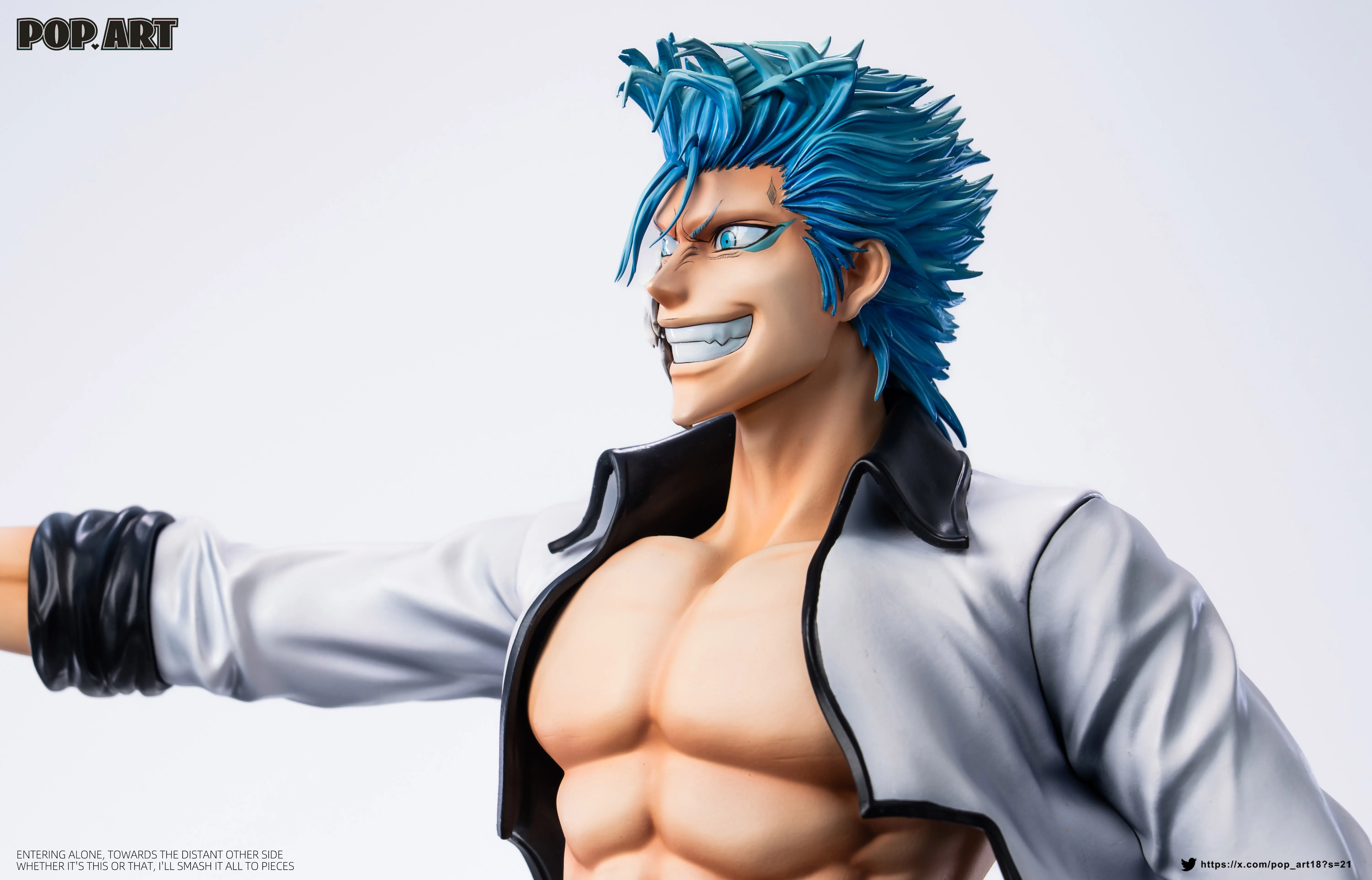 【Pre-sale】1/6 and 1/4 Scale Grimmjow Jaegerjaques-POP.ART Studio