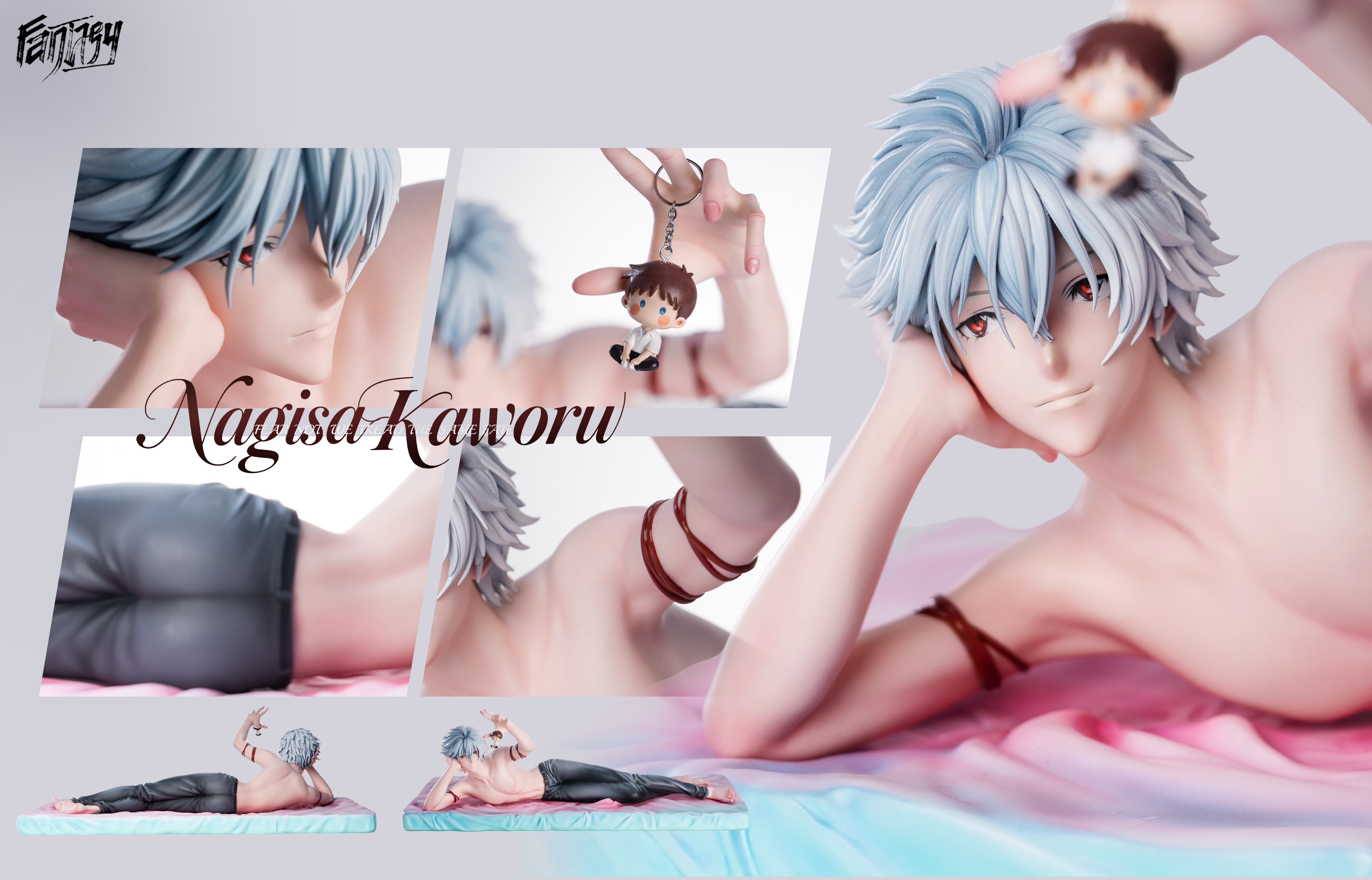 【Pre-sale】1/6 and 1/4 Scale Nagisa Kaworu-EVA-FANTASY Studio