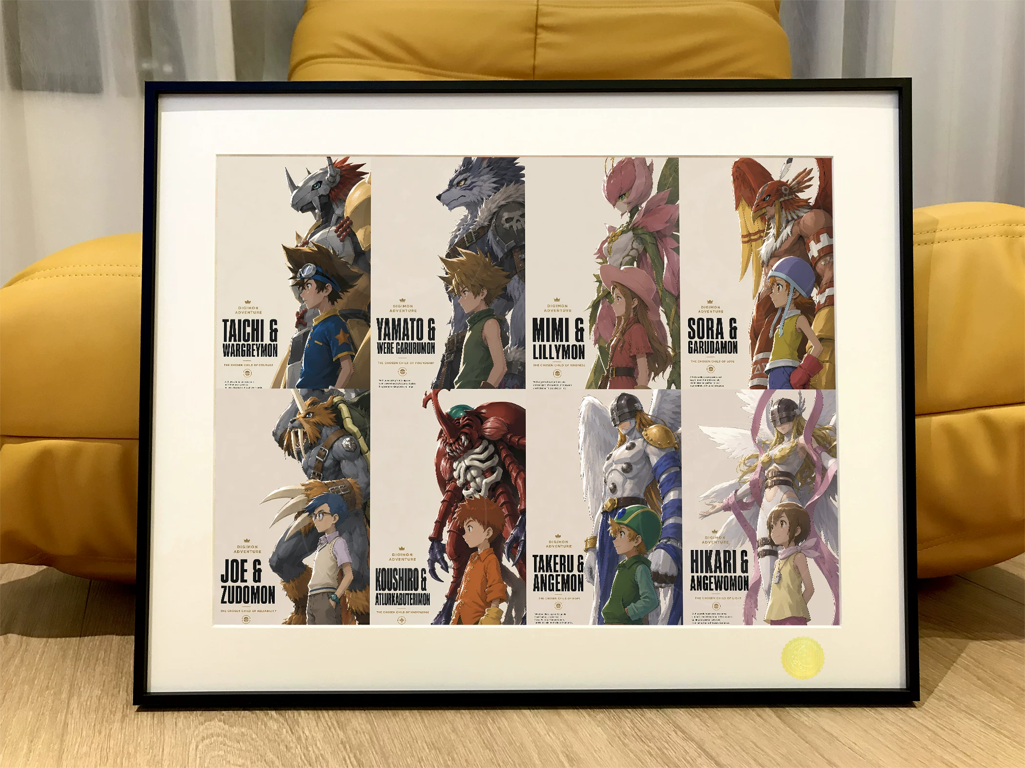 【Pre-sale】Decorative Painting of Digimons-Digimon Adventure-XingKong Studio