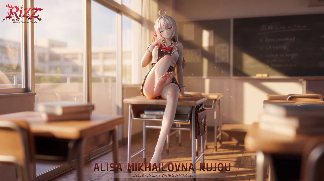 【Pre-sale】1/6 Scale Alisa Mikhailovna Kujou-‌Alya Sometimes Hides Her Feelings in Russian‌-Rizz Studio
