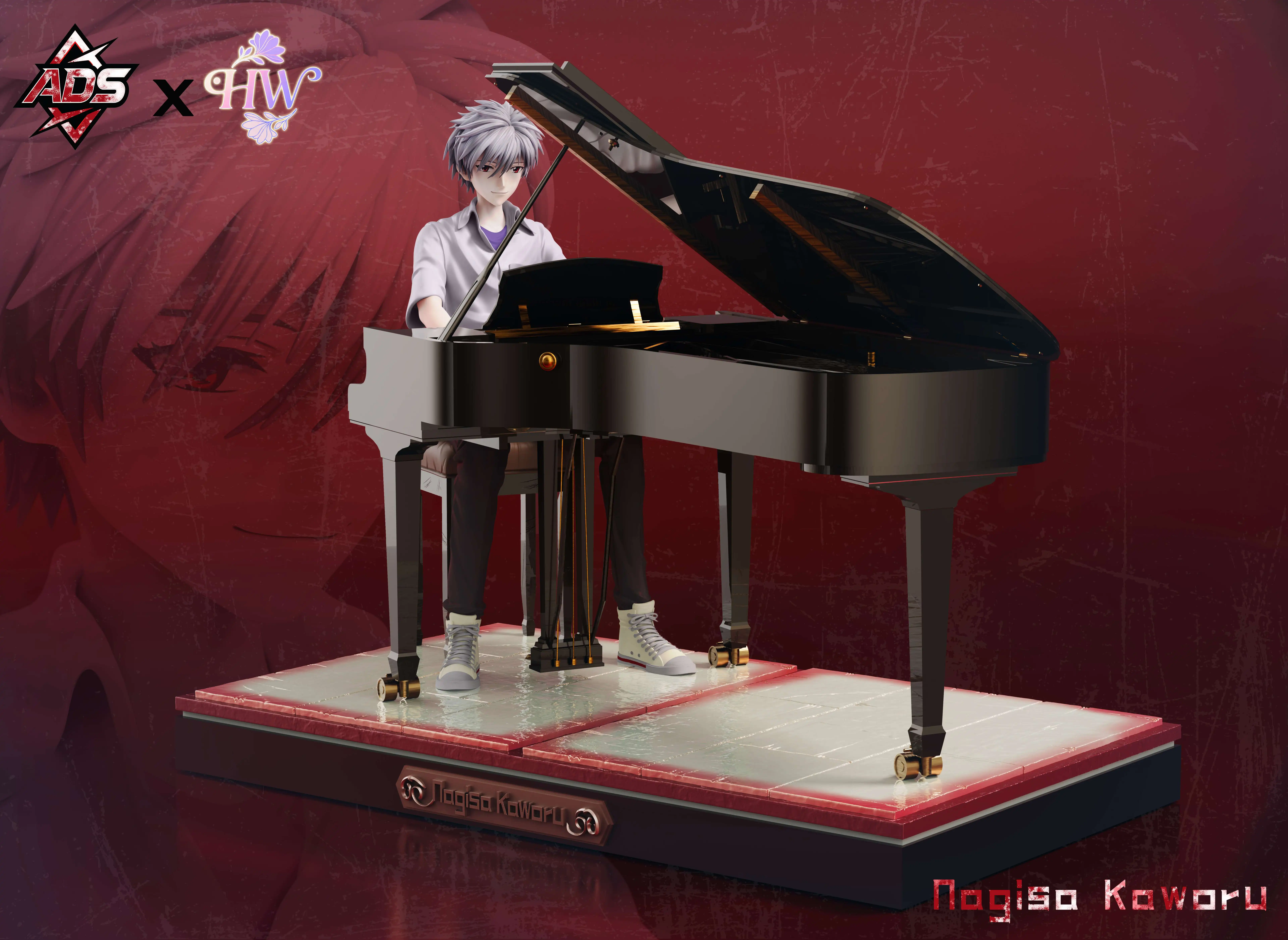 【Pre-sale】1/6 Scale Piano Nagisa Kaworu-ADS Studio