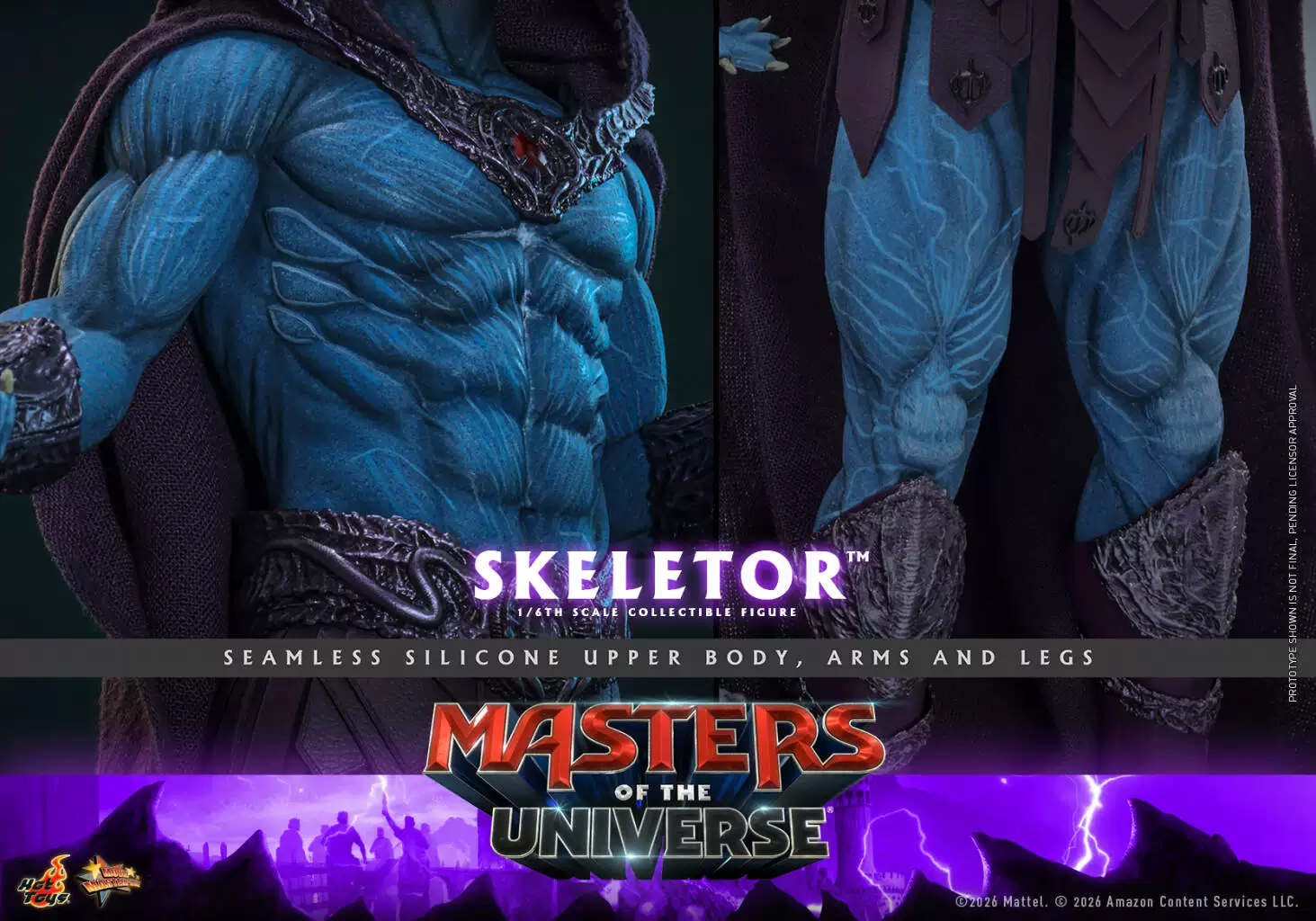 【Pre-sale】1/6 Scale MMS889 Masters of the Universe Skeletor-HotToys Studio