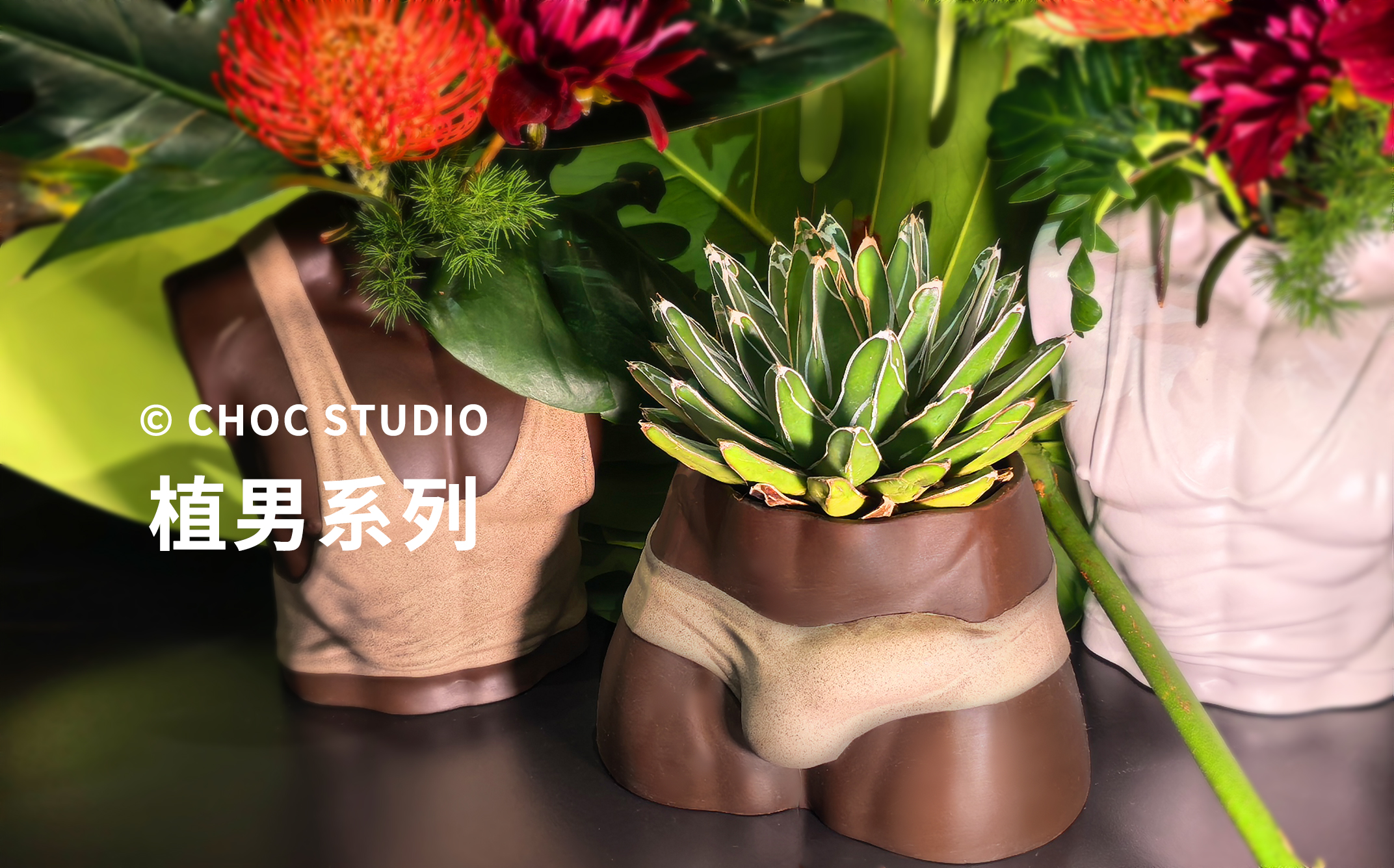 【Sold out】Flowerpot Plant Guy-CHOC studio