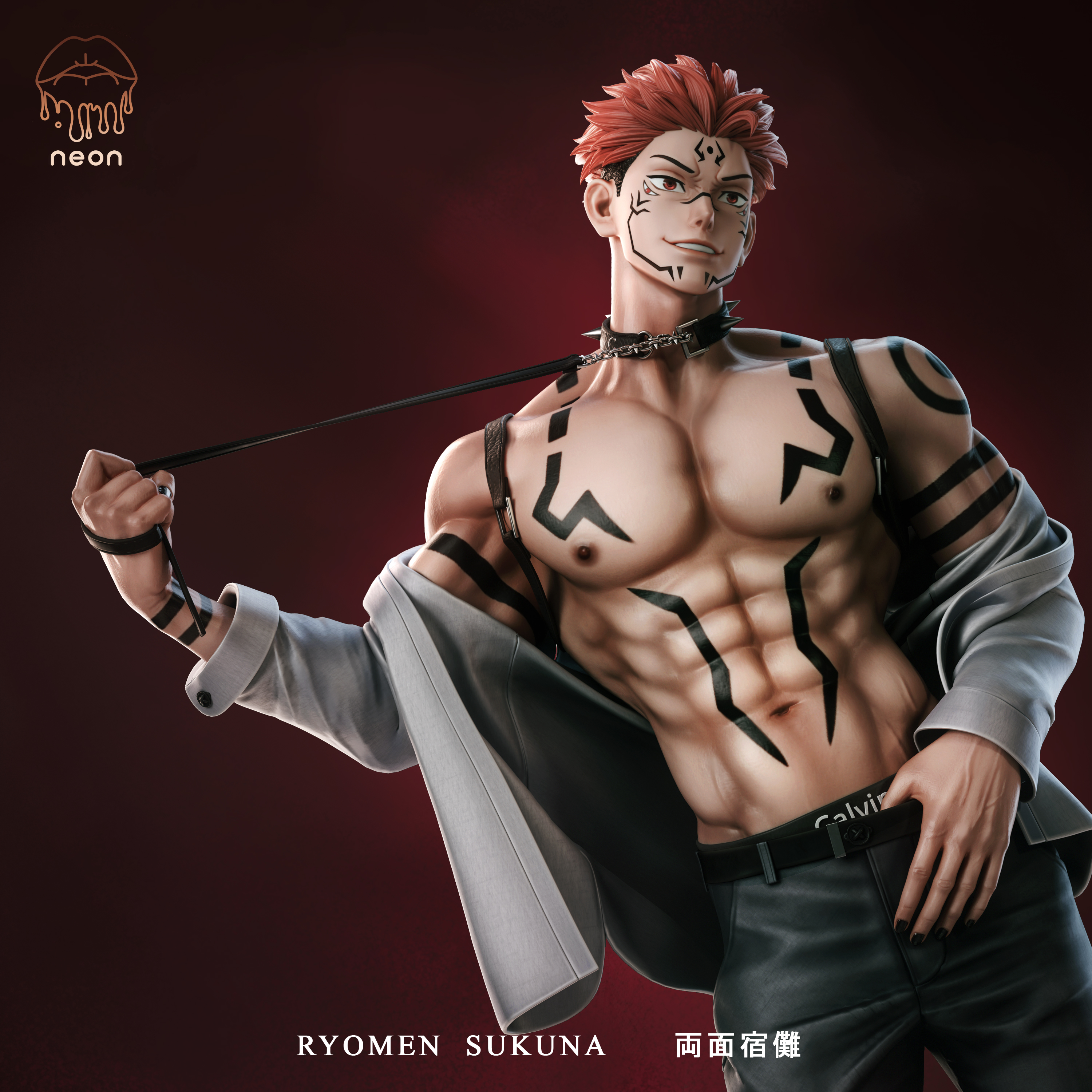 【Pre-sale】1/6 Scale Ryomen Sukuna-Neon Studio