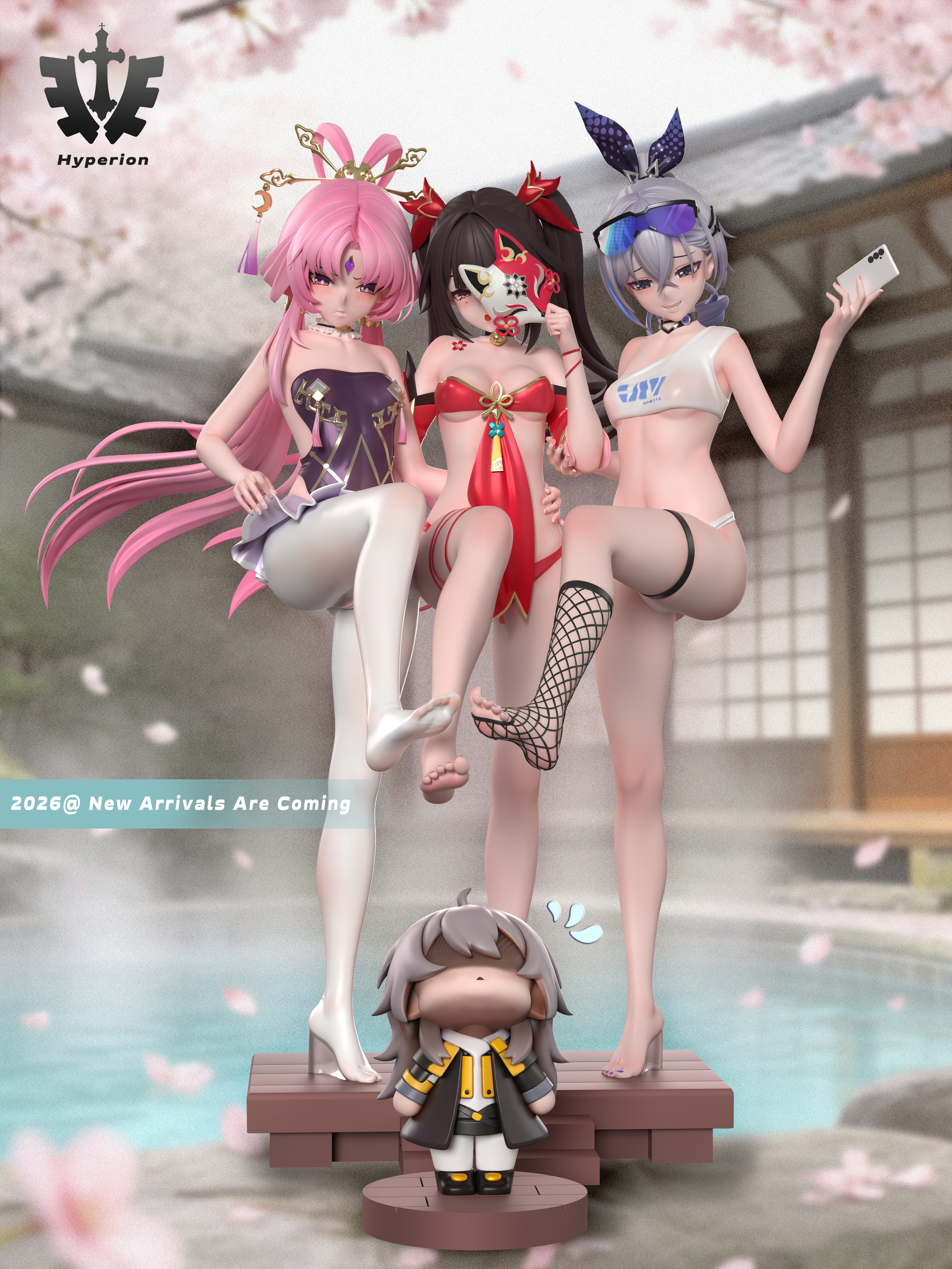 【Pre-sale】1/6 Scale FuXuan, Sparkle and Silver Wolf-Hyperion Studio