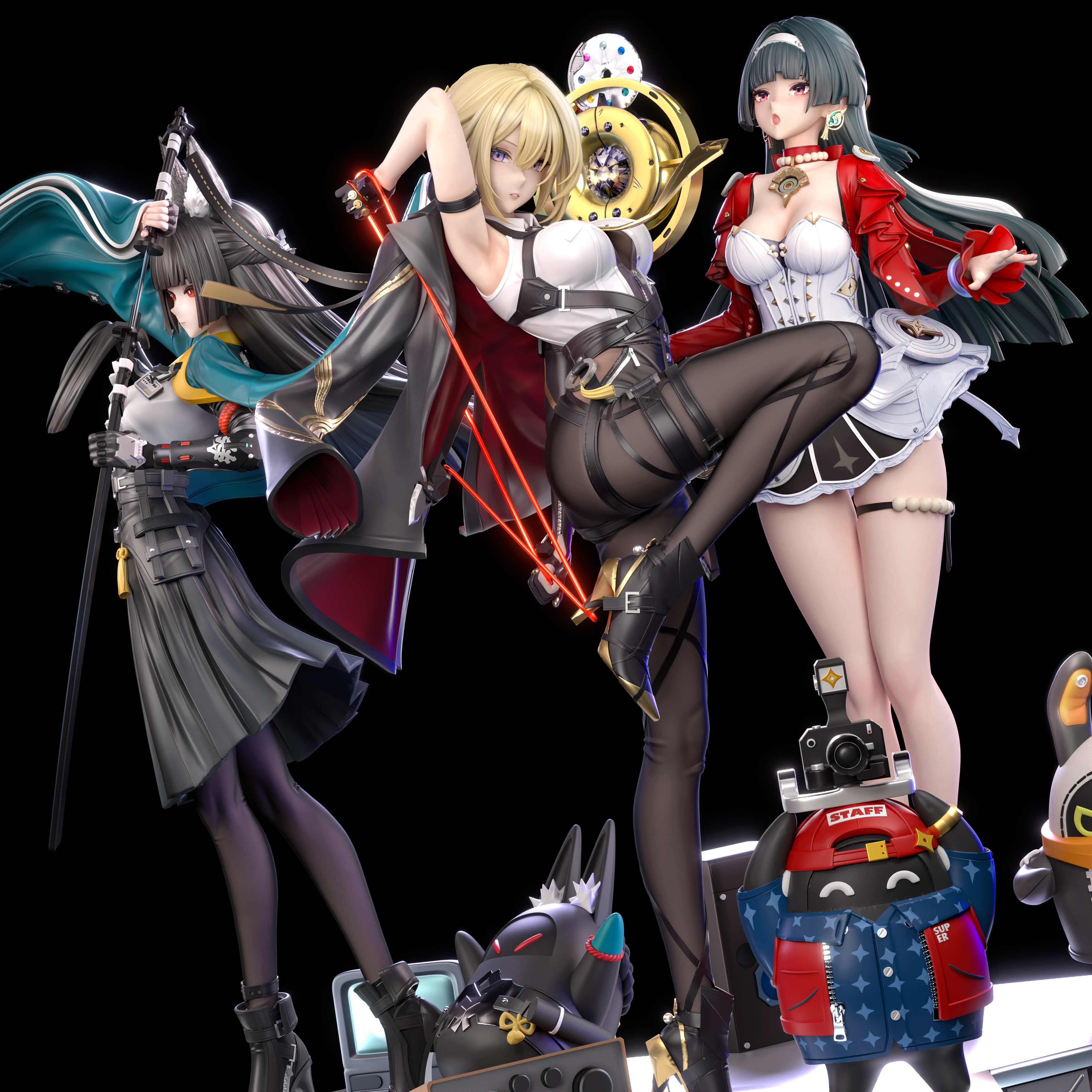 【Pre-sale closed】1/6 Scale Astra Yao, Hoshimi Miyabi and Evelyn Chevalier-HaJiMi Studio