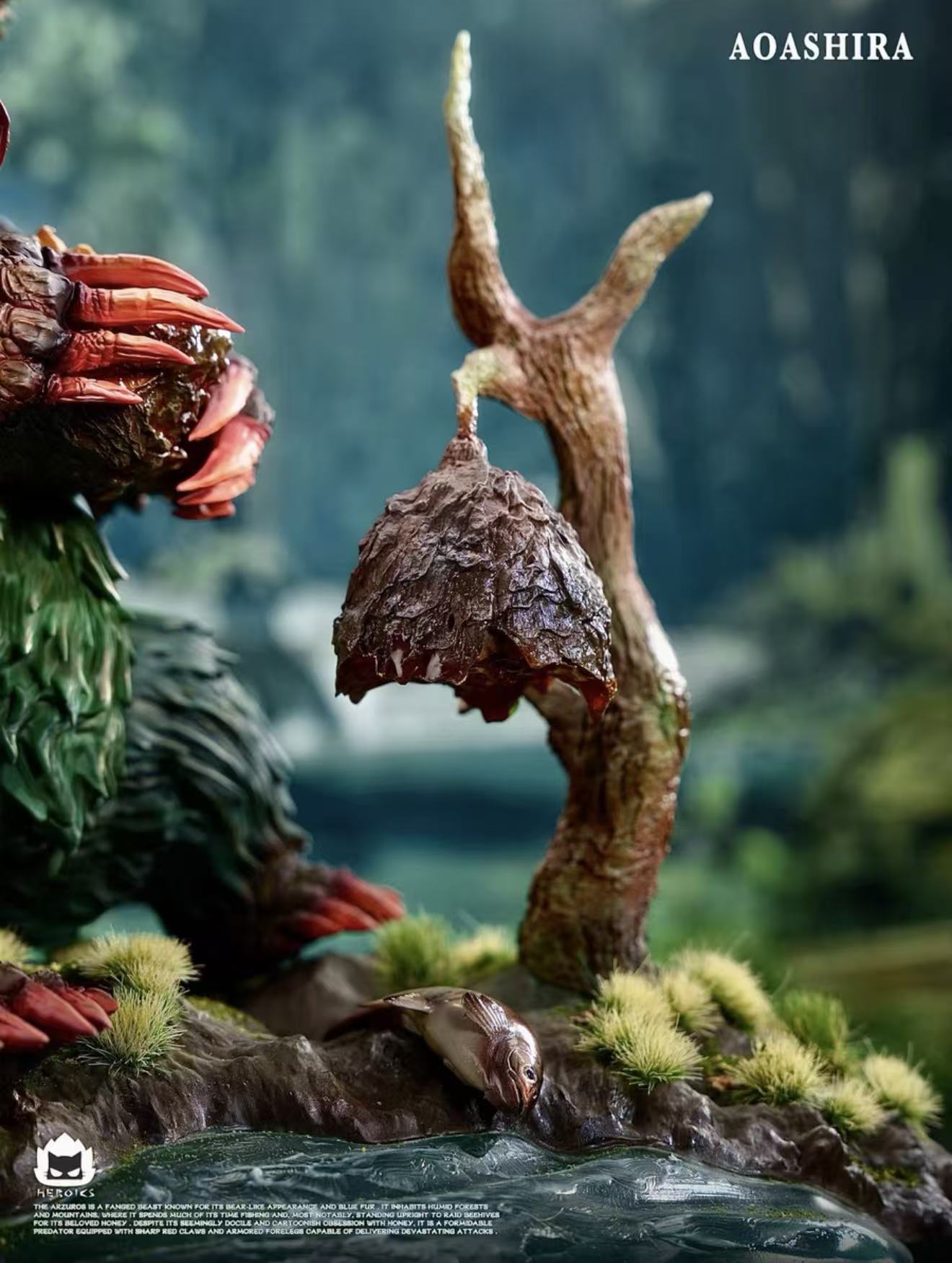 【Pre-sale】Arzuros and Redhelm Arzuros -Monster Hunter-Heroics Studio