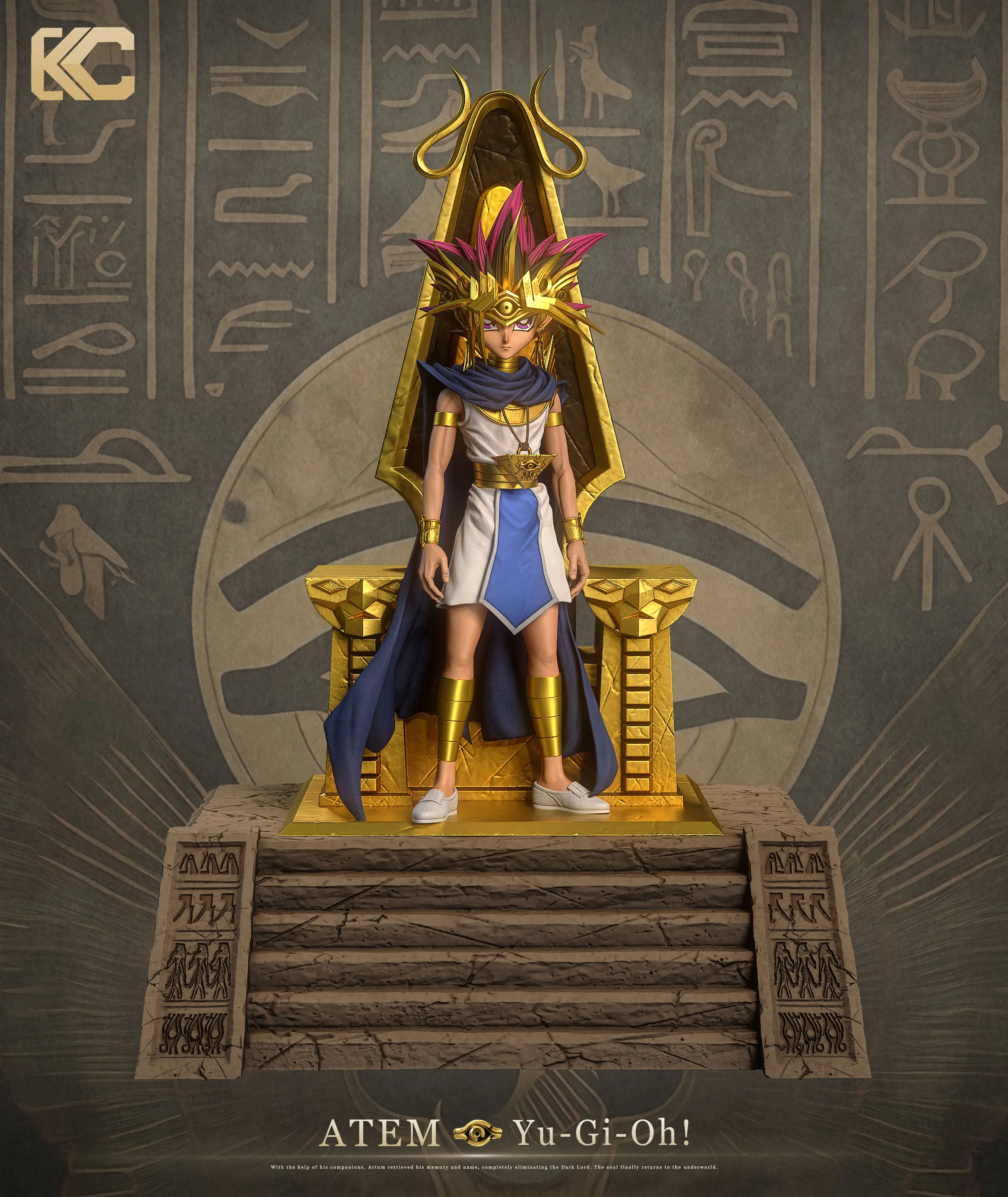 【Pre-sale】1/6 Scale Throne ATEM-Yu-Gi-Oh! Duel Monsters-KC Studio
