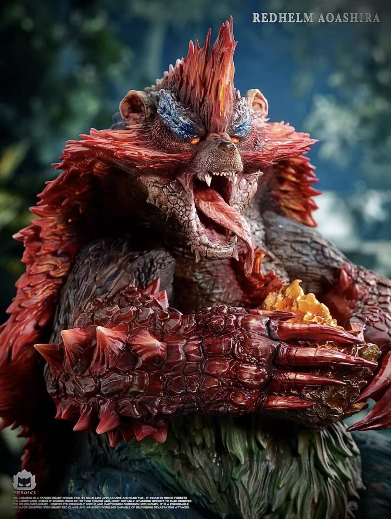 【Pre-sale】Arzuros and Redhelm Arzuros -Monster Hunter-Heroics Studio