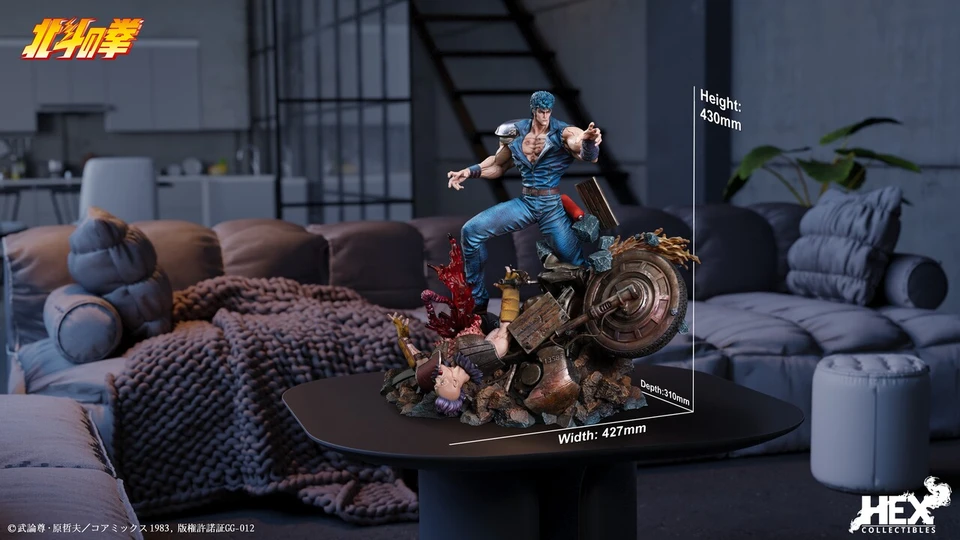 【Pre-sale】1/6 Scale Kenshiro-Fist of the North Star-HEX Collectibles Studio